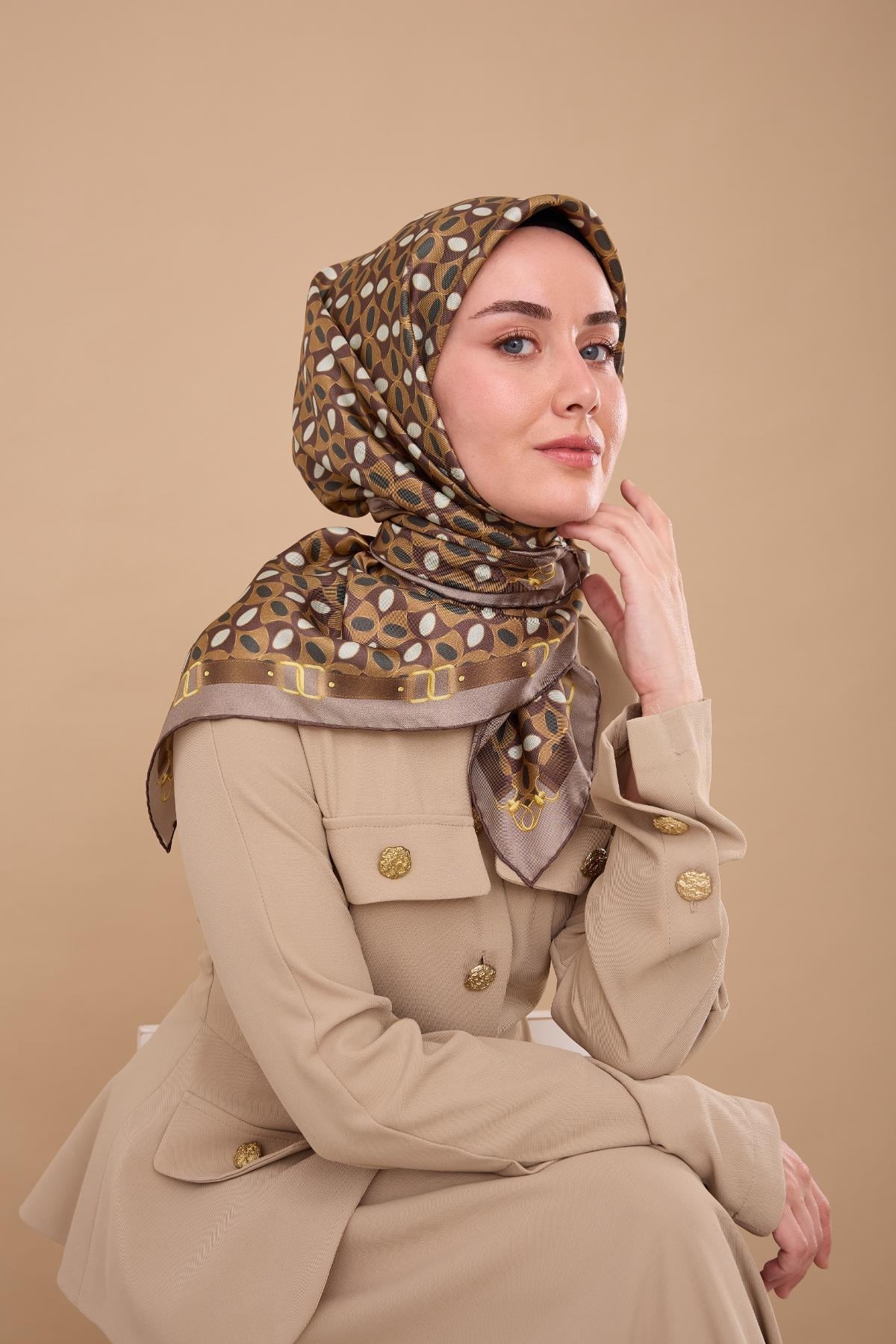 Silk Home Twill İpek Eşarp 11481-35