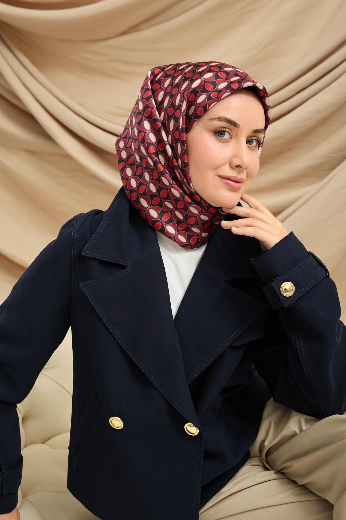 Silk Home Twill İpek Eşarp 11481-41