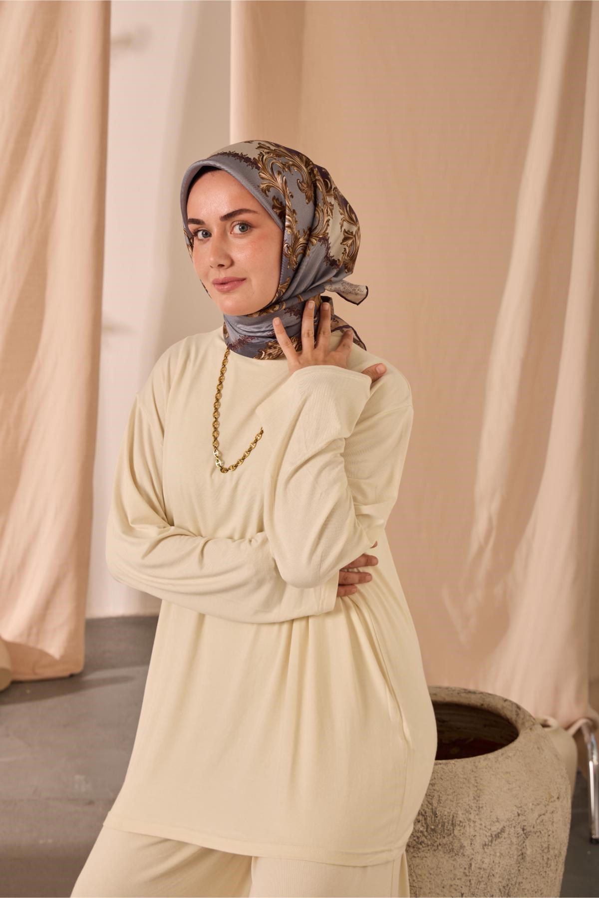 Silk Home Twill İpek Eşarp 11482-09
