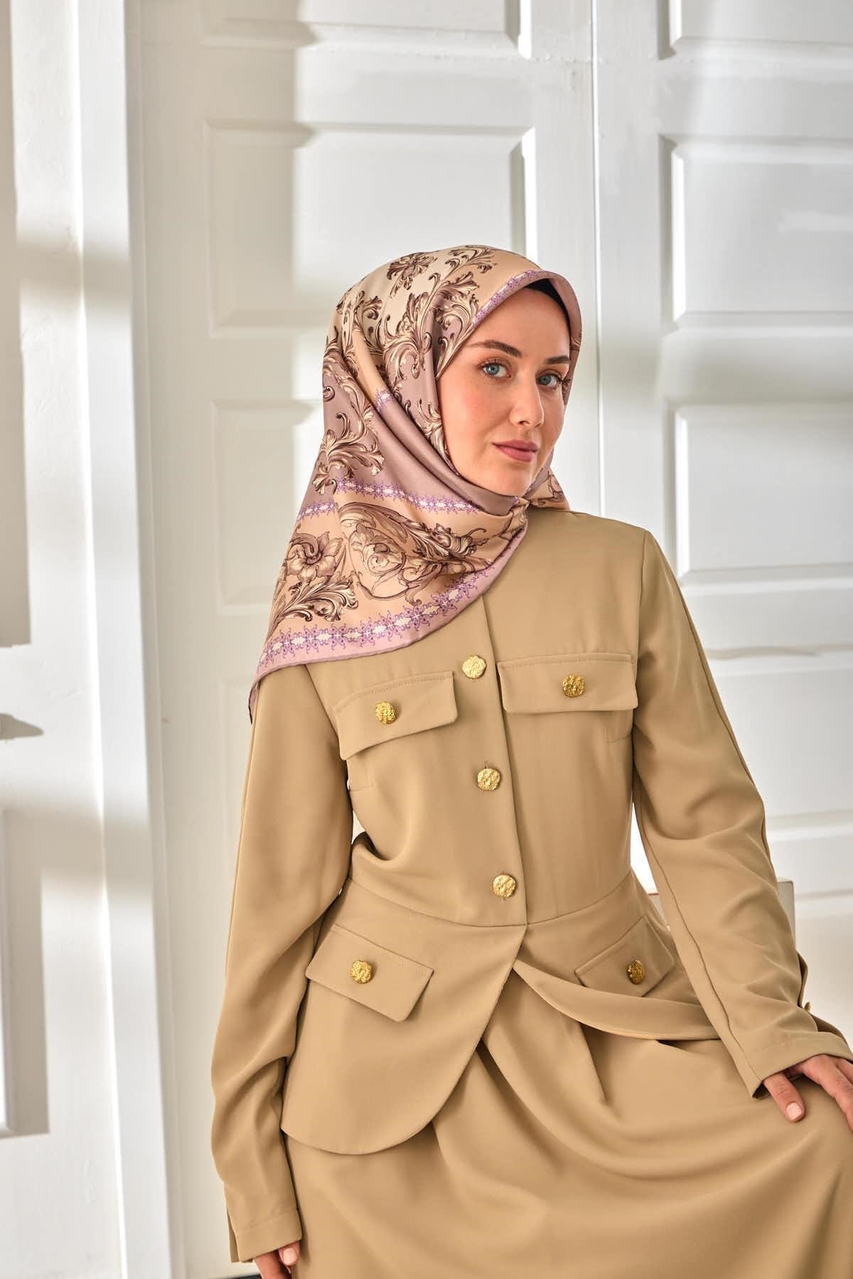 Silk Home Twill İpek Eşarp 11482-12