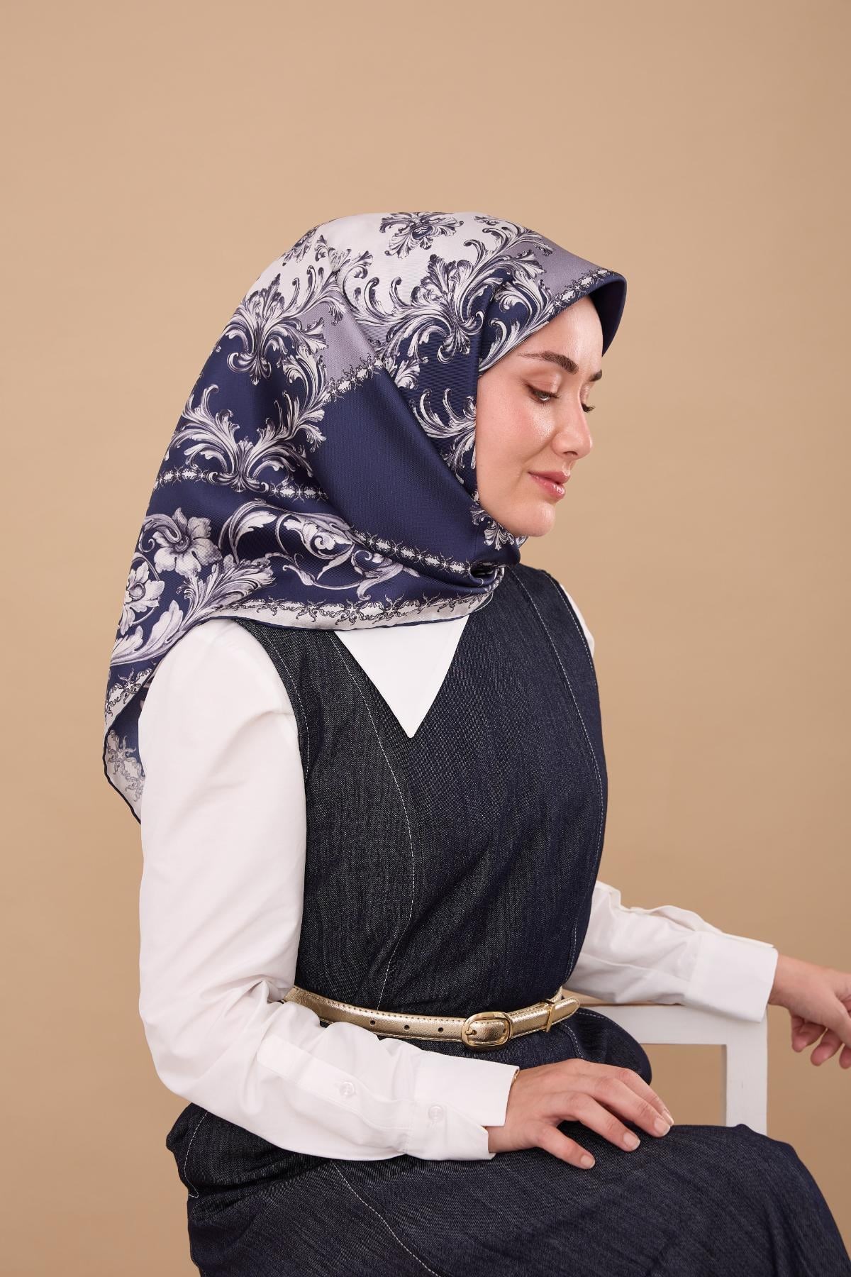 Silk Home Twill İpek Eşarp 11482-15