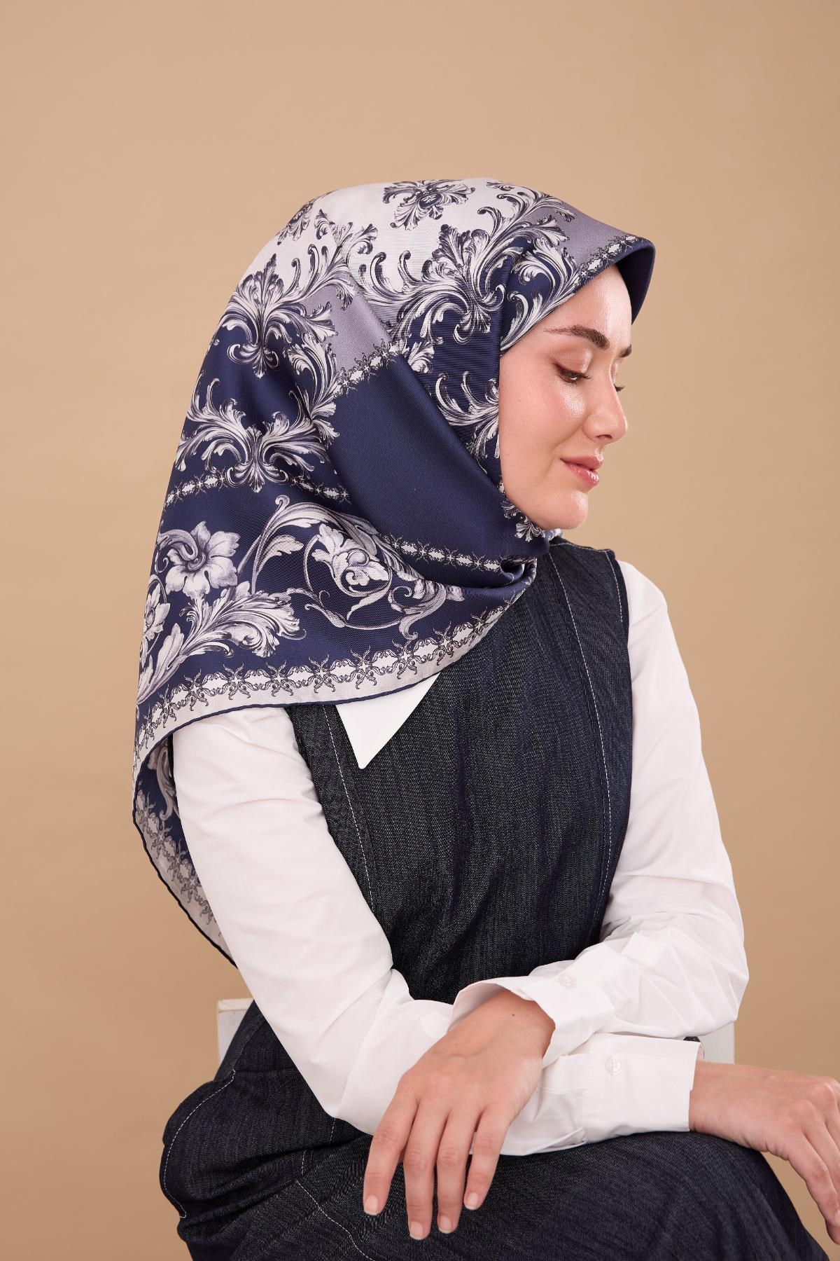 Silk Home Twill İpek Eşarp 11482-15