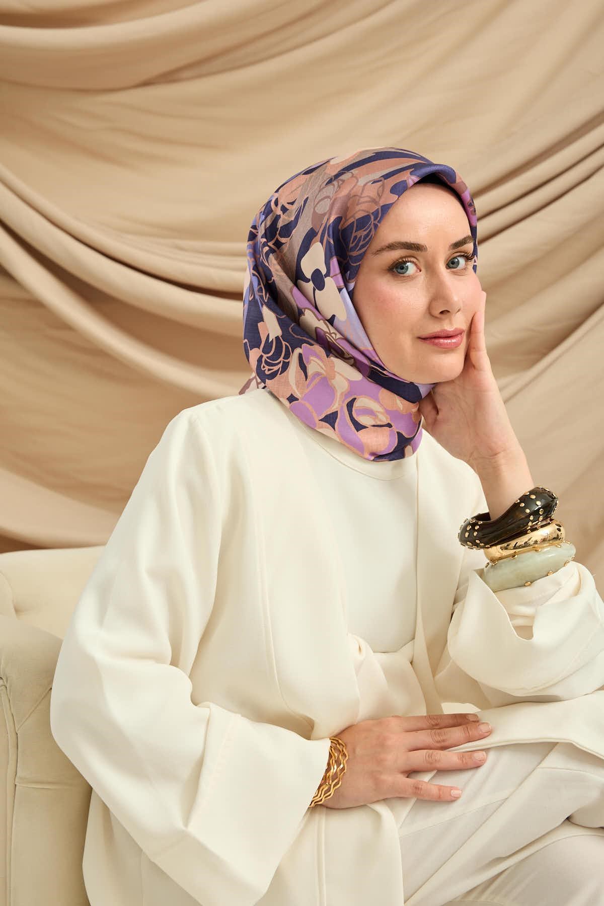 Silk Home Twill İpek Eşarp 11483-07