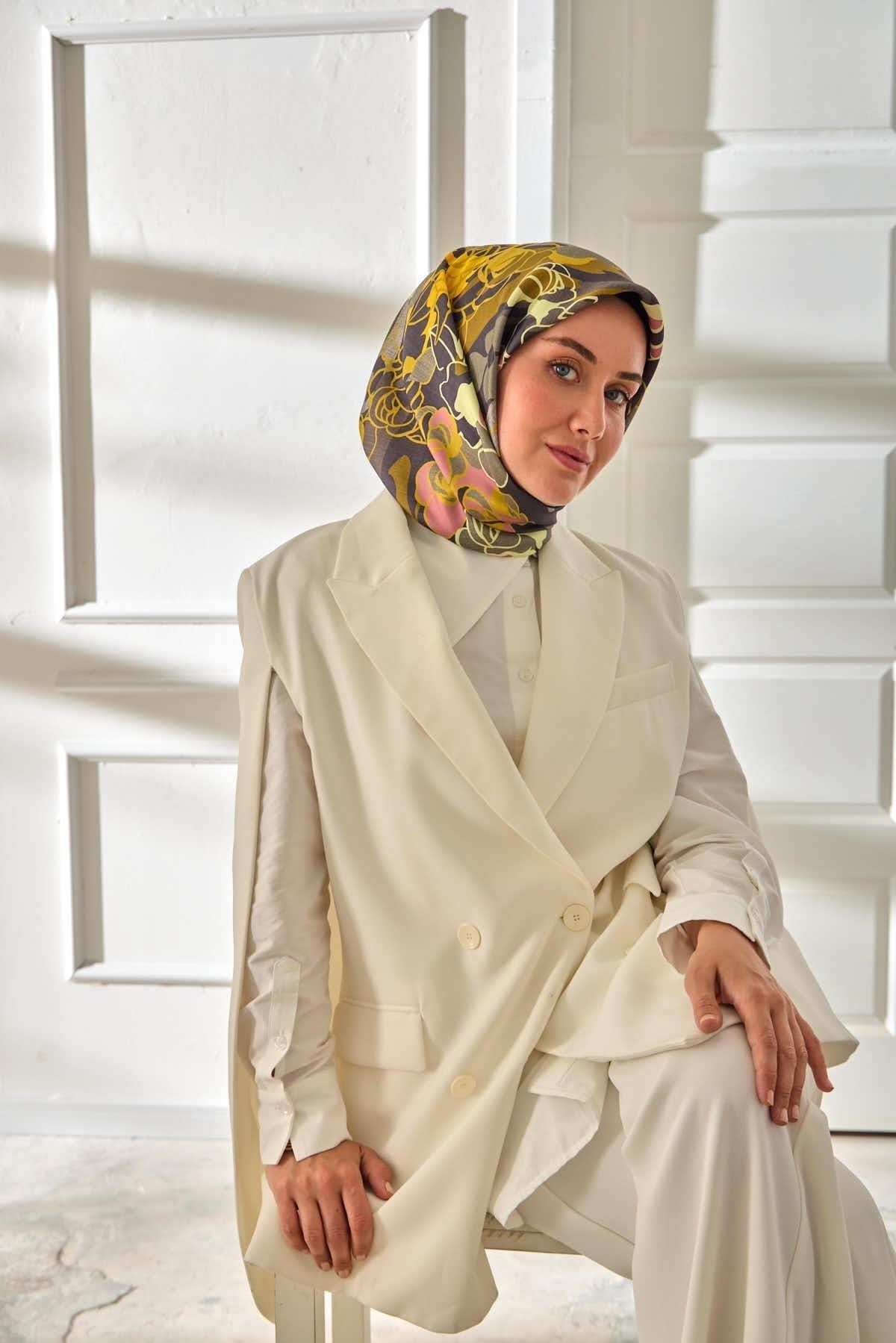 Silk Home Twill İpek Eşarp 11483-11