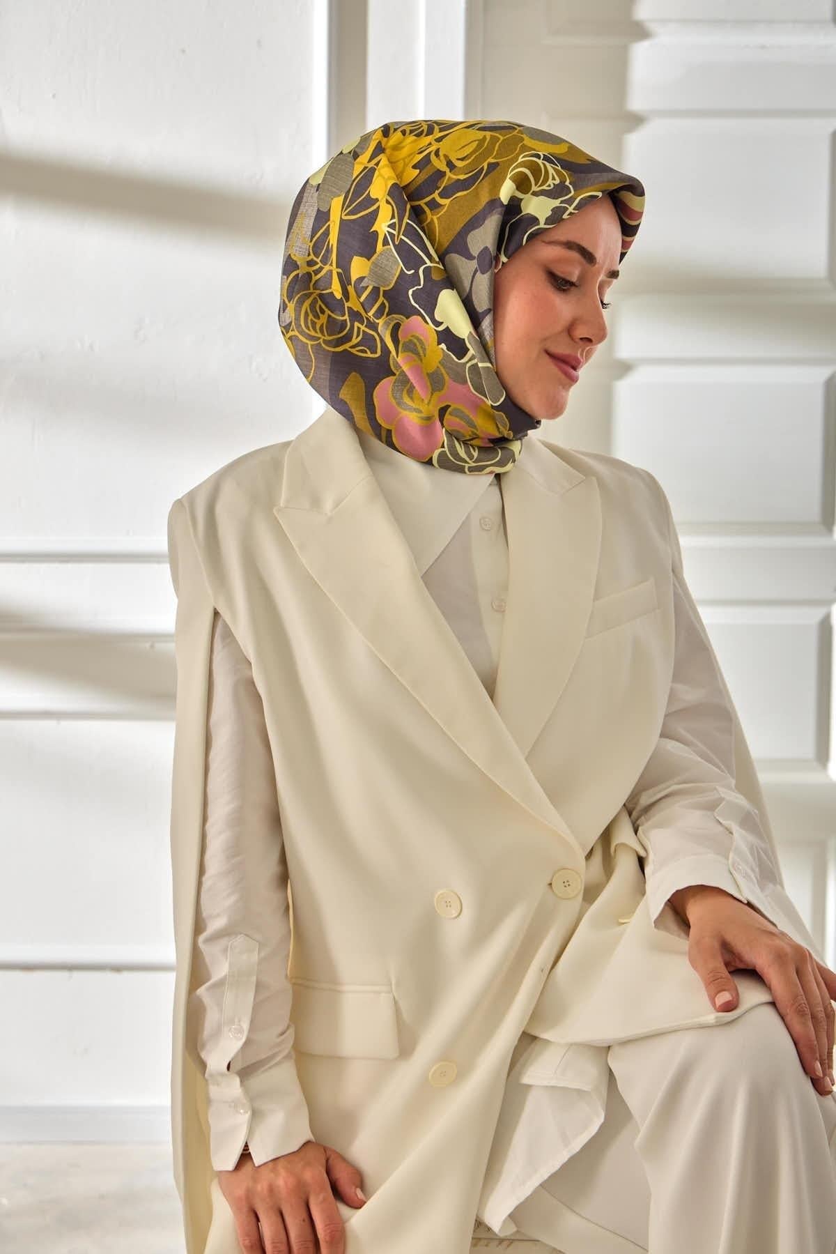 Silk Home Twill İpek Eşarp 11483-11