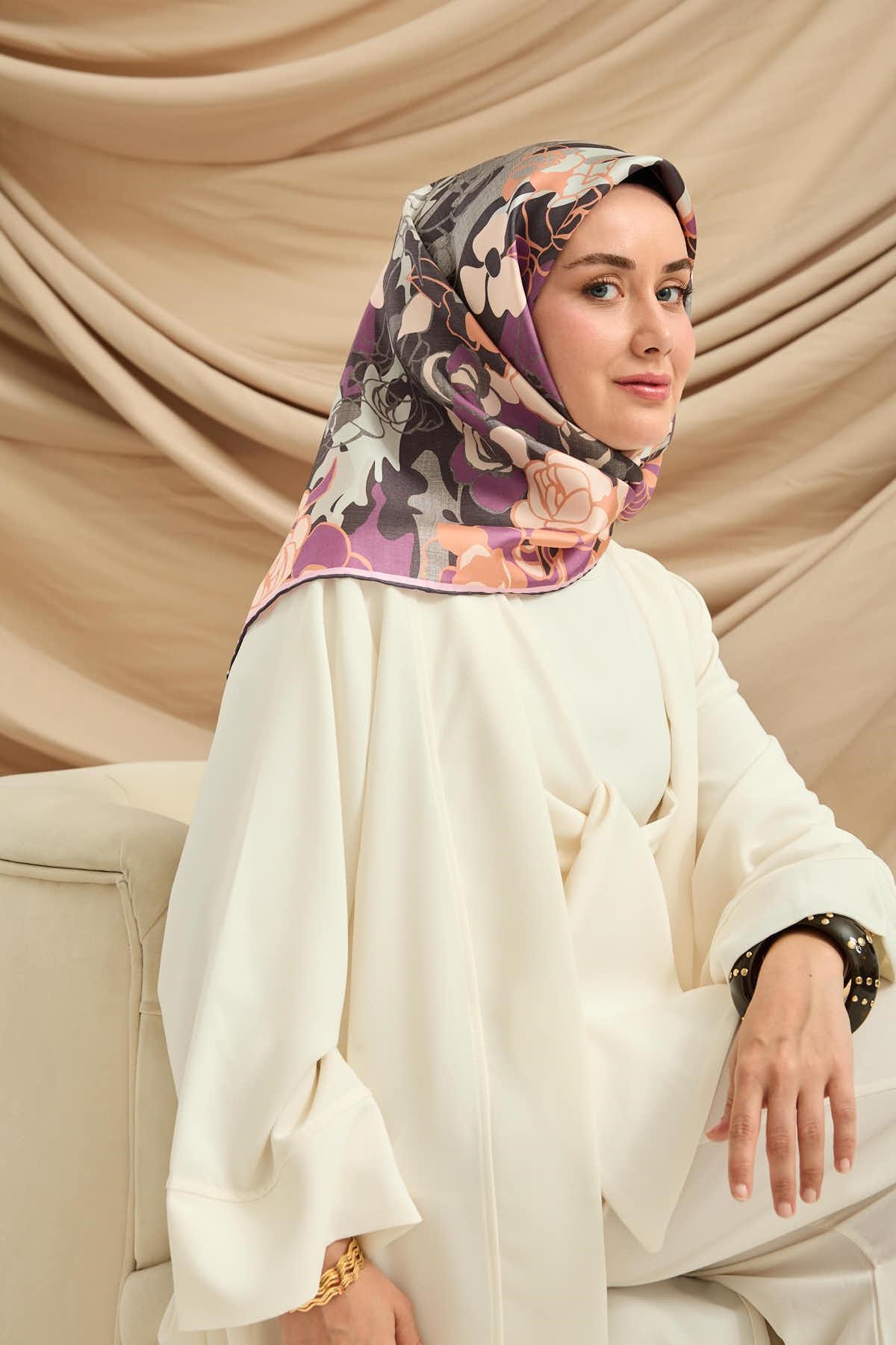 Silk Home Twill İpek Eşarp 11483-12