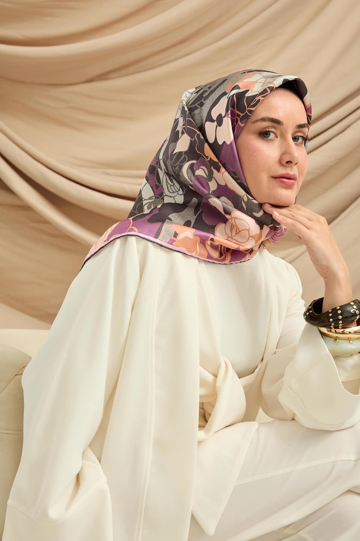 Silk Home Twill İpek Eşarp 11483-12