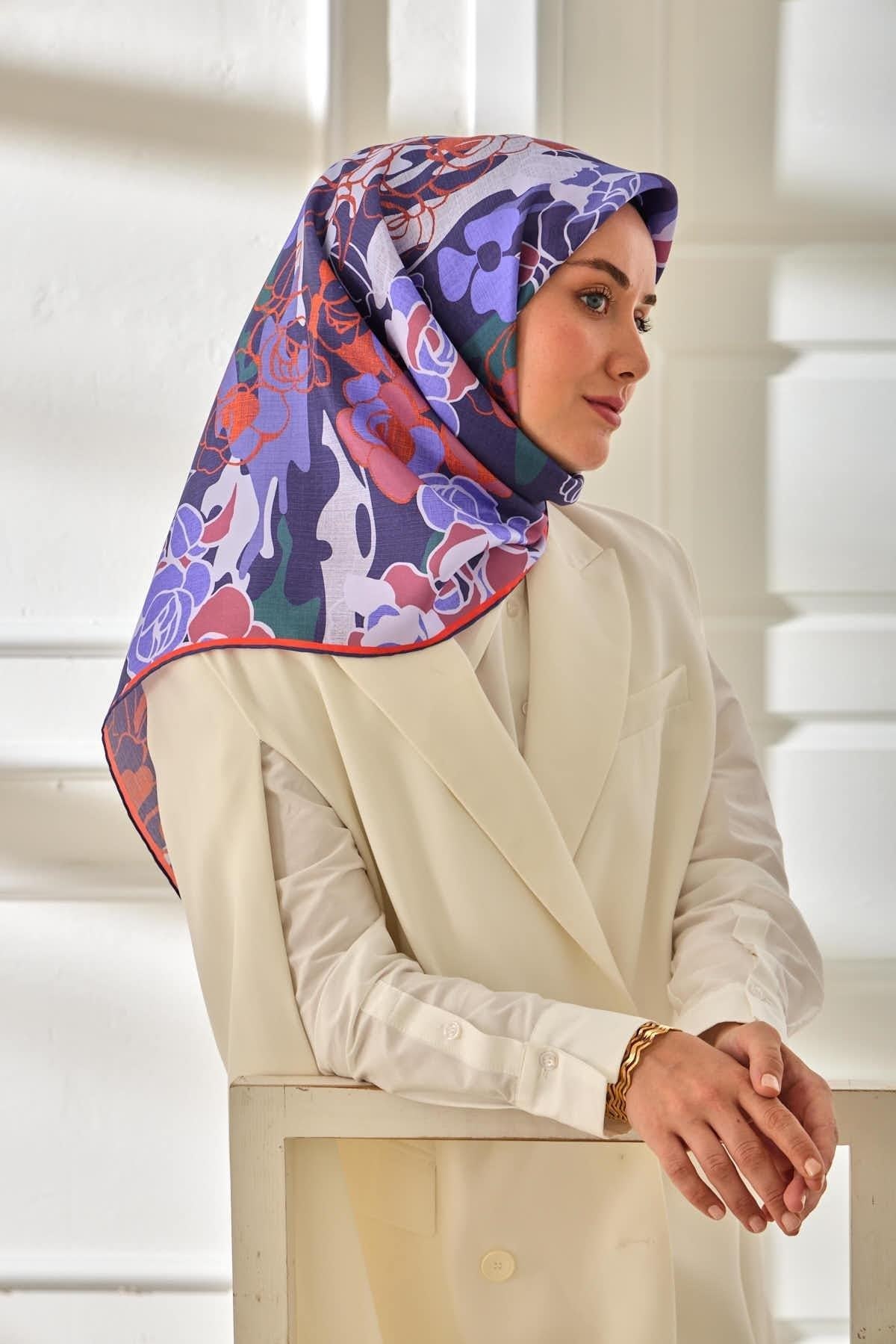 Silk Home Twill İpek Eşarp 11483-14