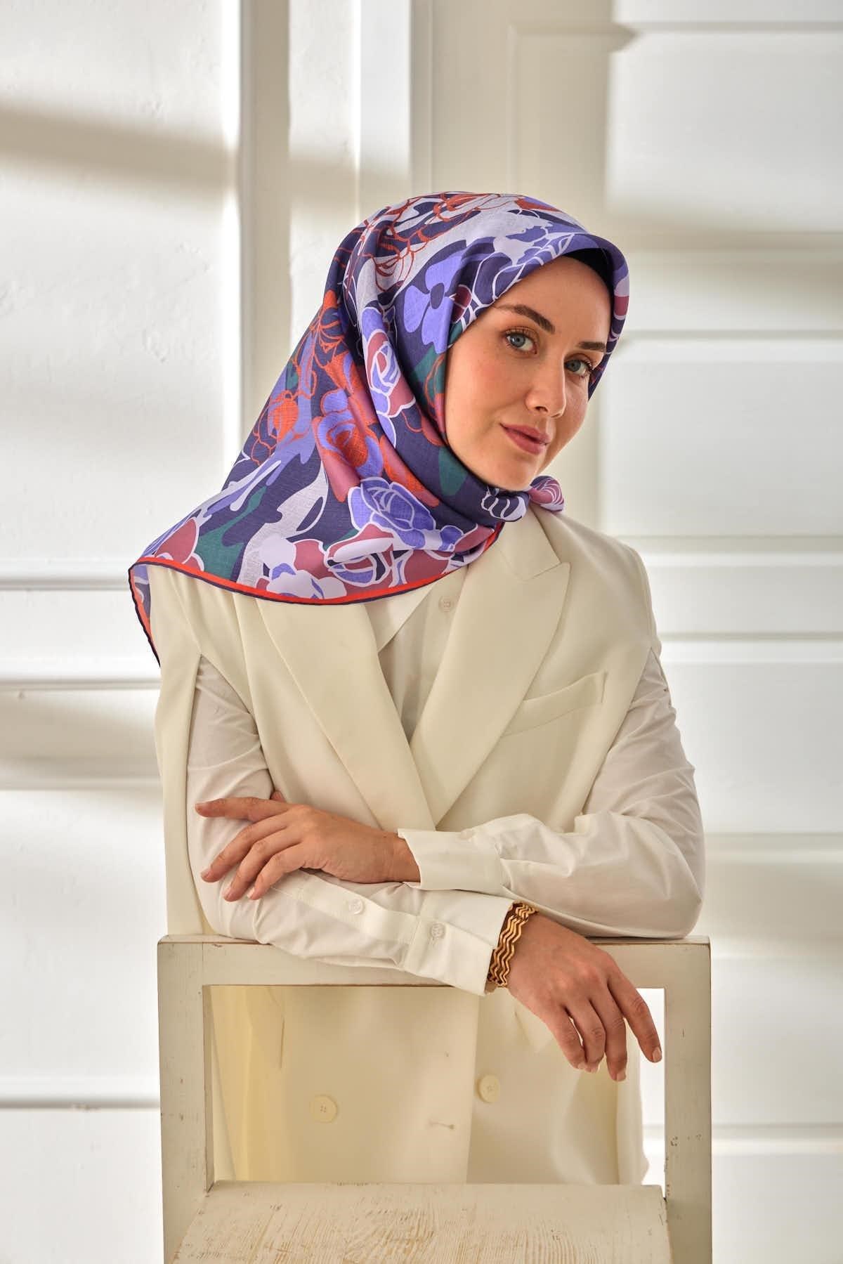 Silk Home Twill İpek Eşarp 11483-14