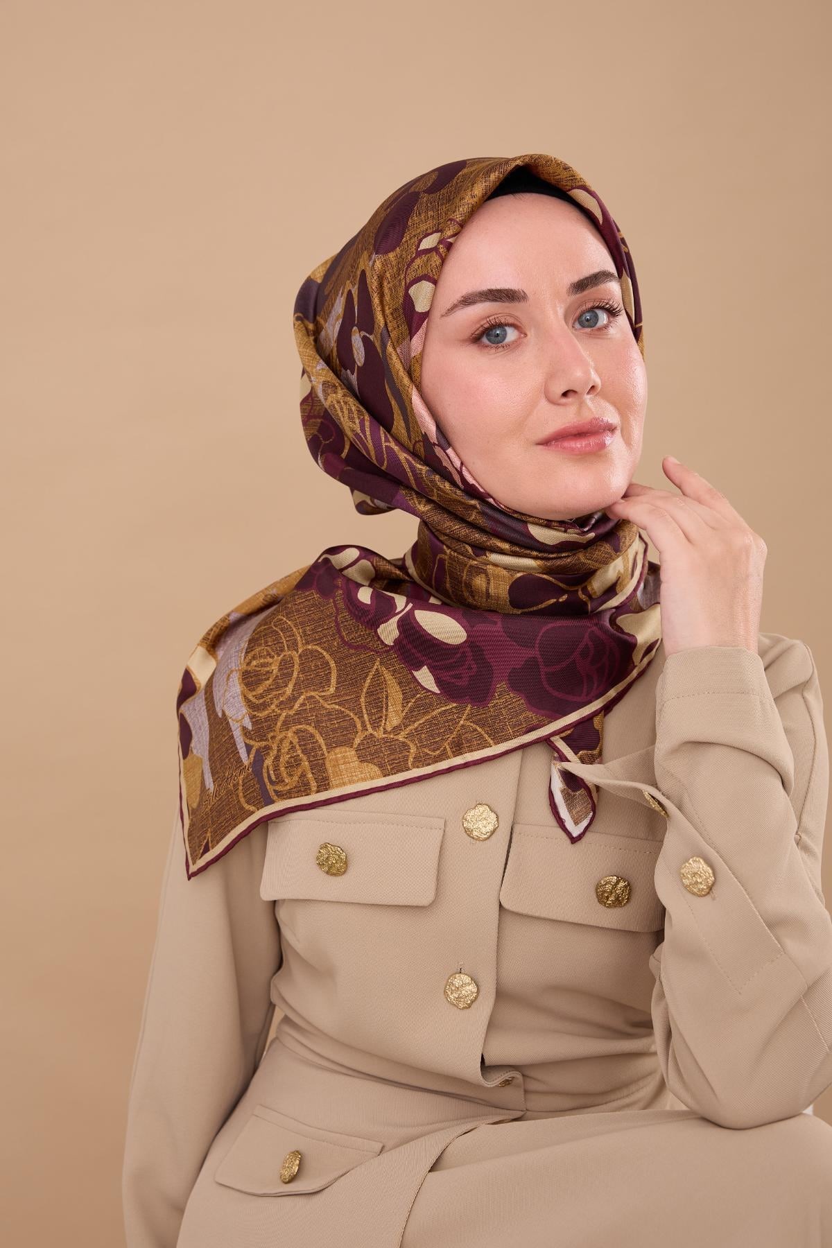 Silk Home Twill İpek Eşarp 11483-18
