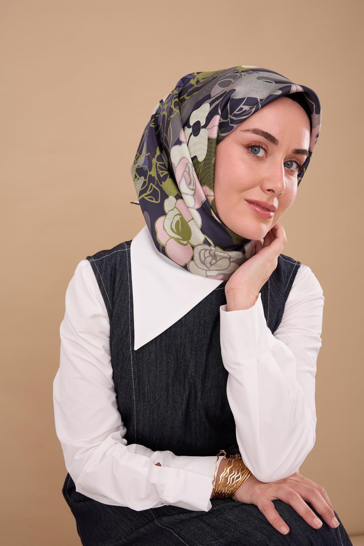 Silk Home Twill İpek Eşarp 11483-21