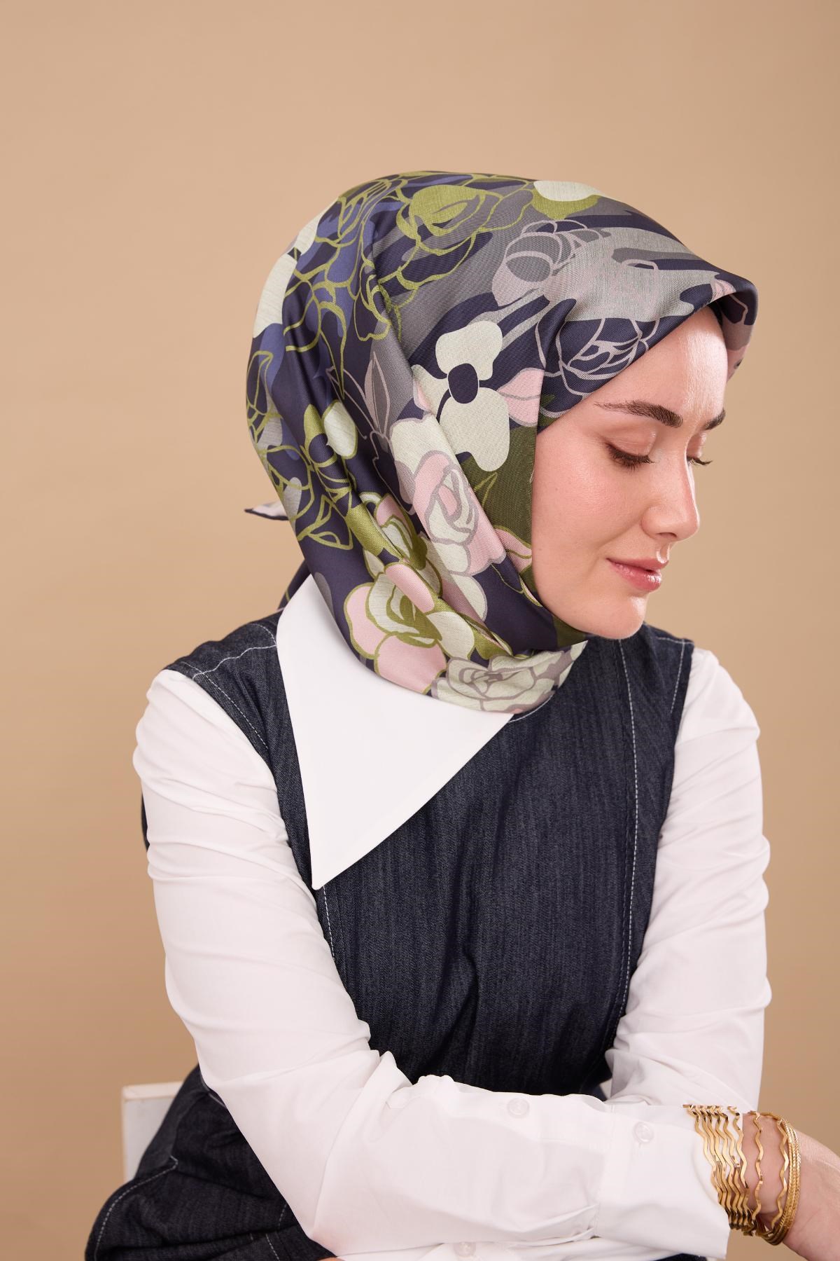 Silk Home Twill İpek Eşarp 11483-21