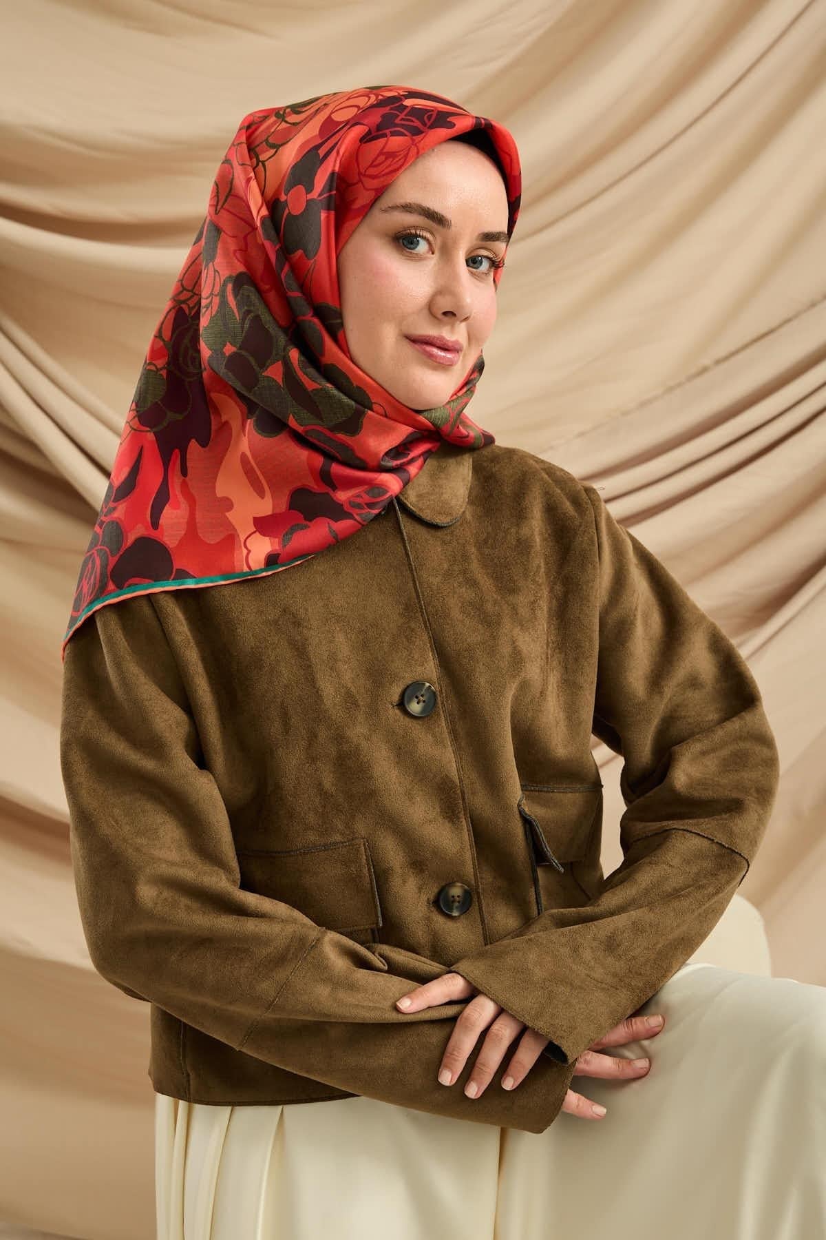 Silk Home Twill İpek Eşarp 11483-24