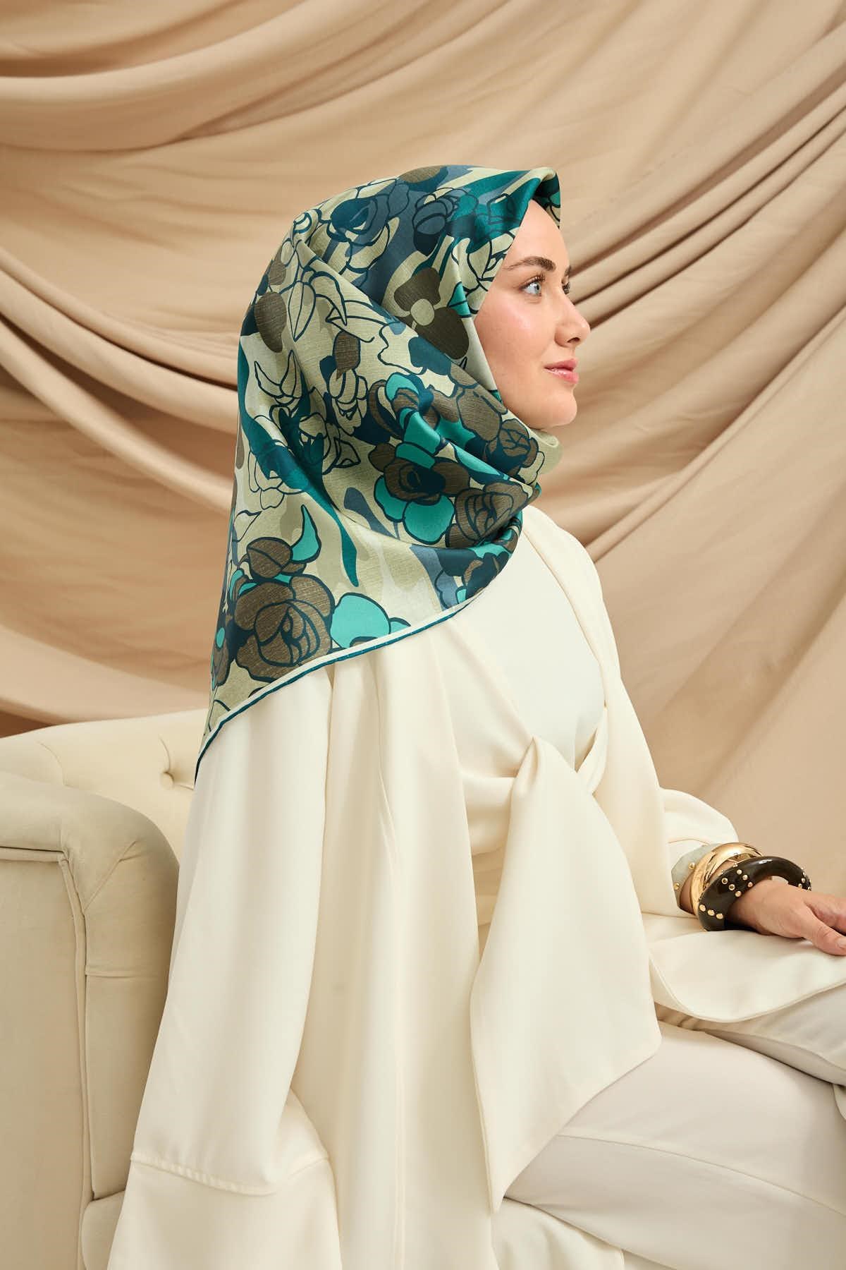 Silk Home Twill İpek Eşarp 11483-27