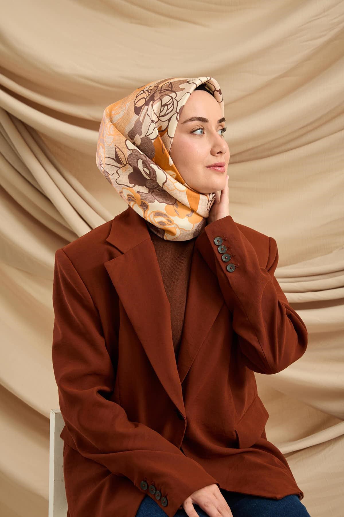 Silk Home Twill İpek Eşarp 11483-32