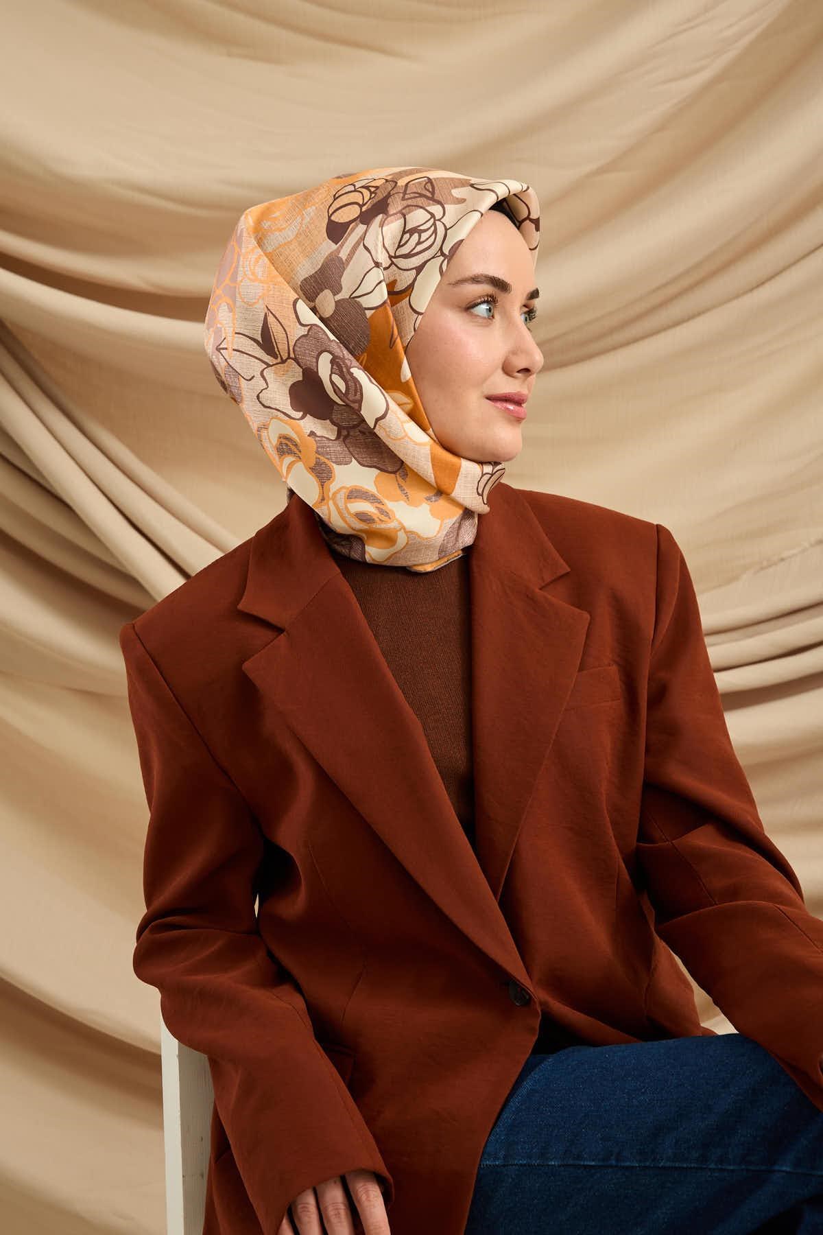 Silk Home Twill İpek Eşarp 11483-32
