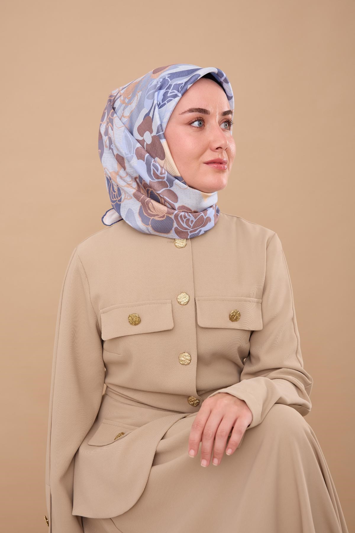 Silk Home Twill İpek Eşarp 11483-38