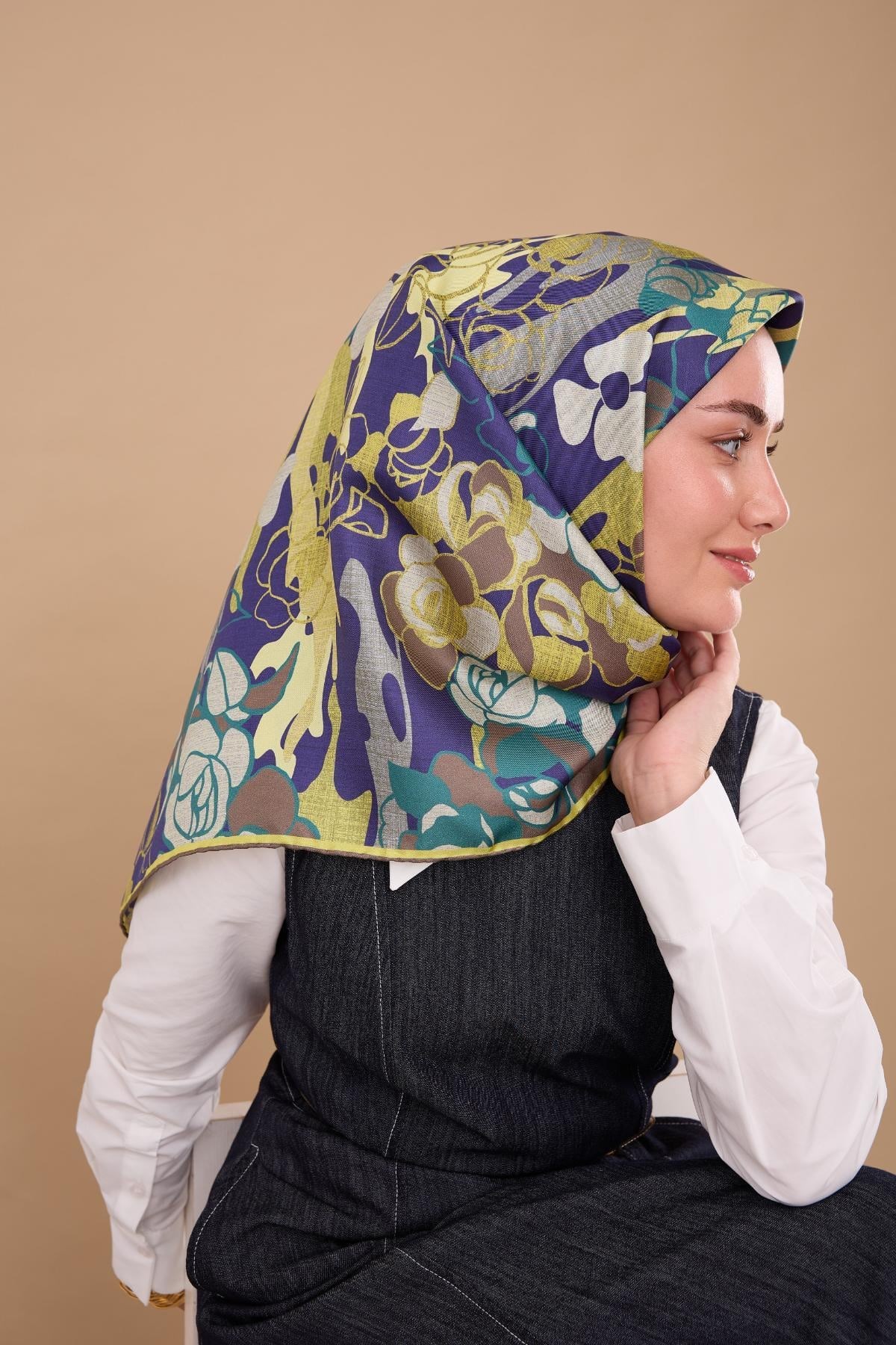 Silk Home Twill İpek Eşarp 11483-41