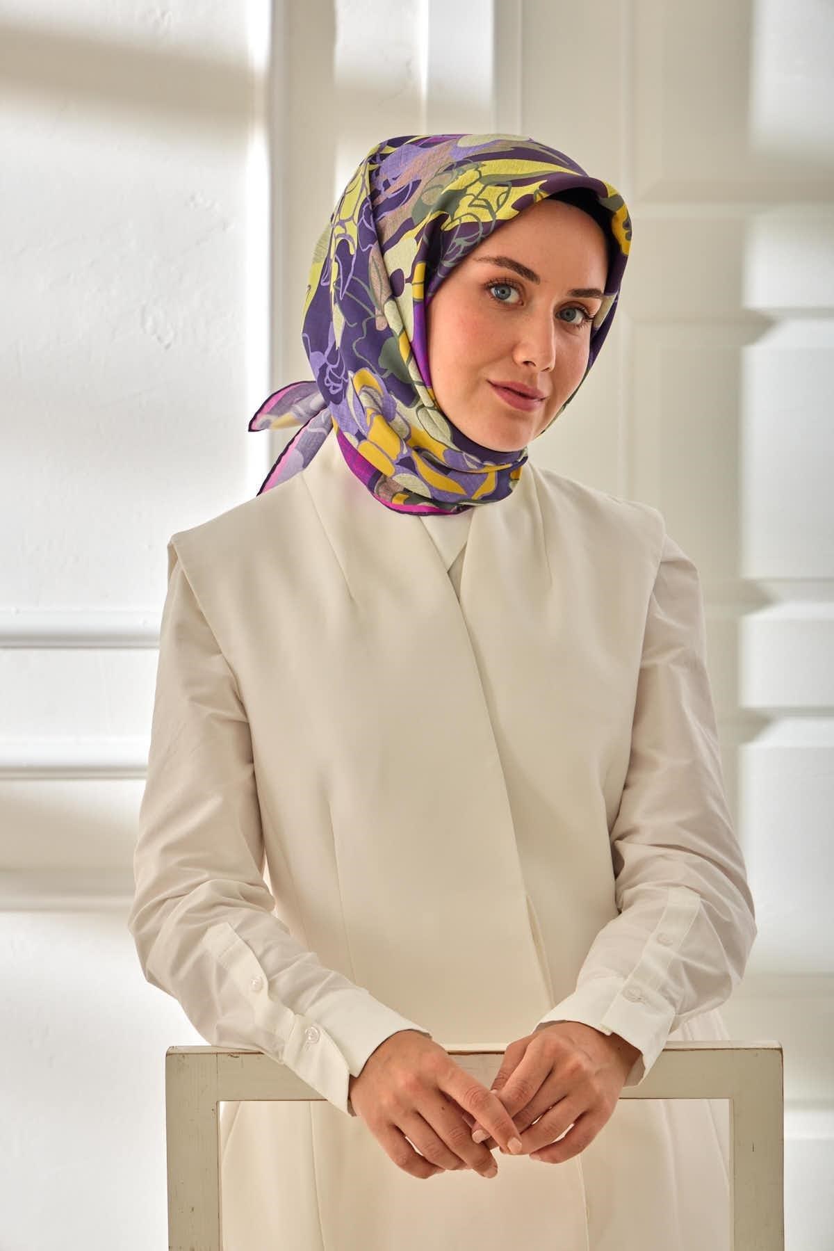 Silk Home Twill İpek Eşarp 11483-42