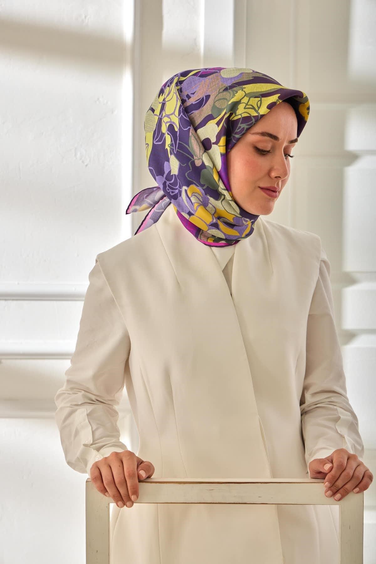 Silk Home Twill İpek Eşarp 11483-42