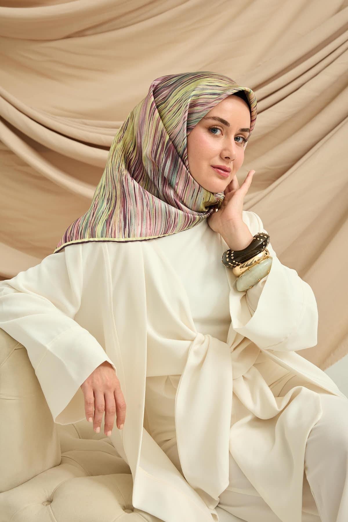 Silk Home Twill İpek Eşarp 11484-14