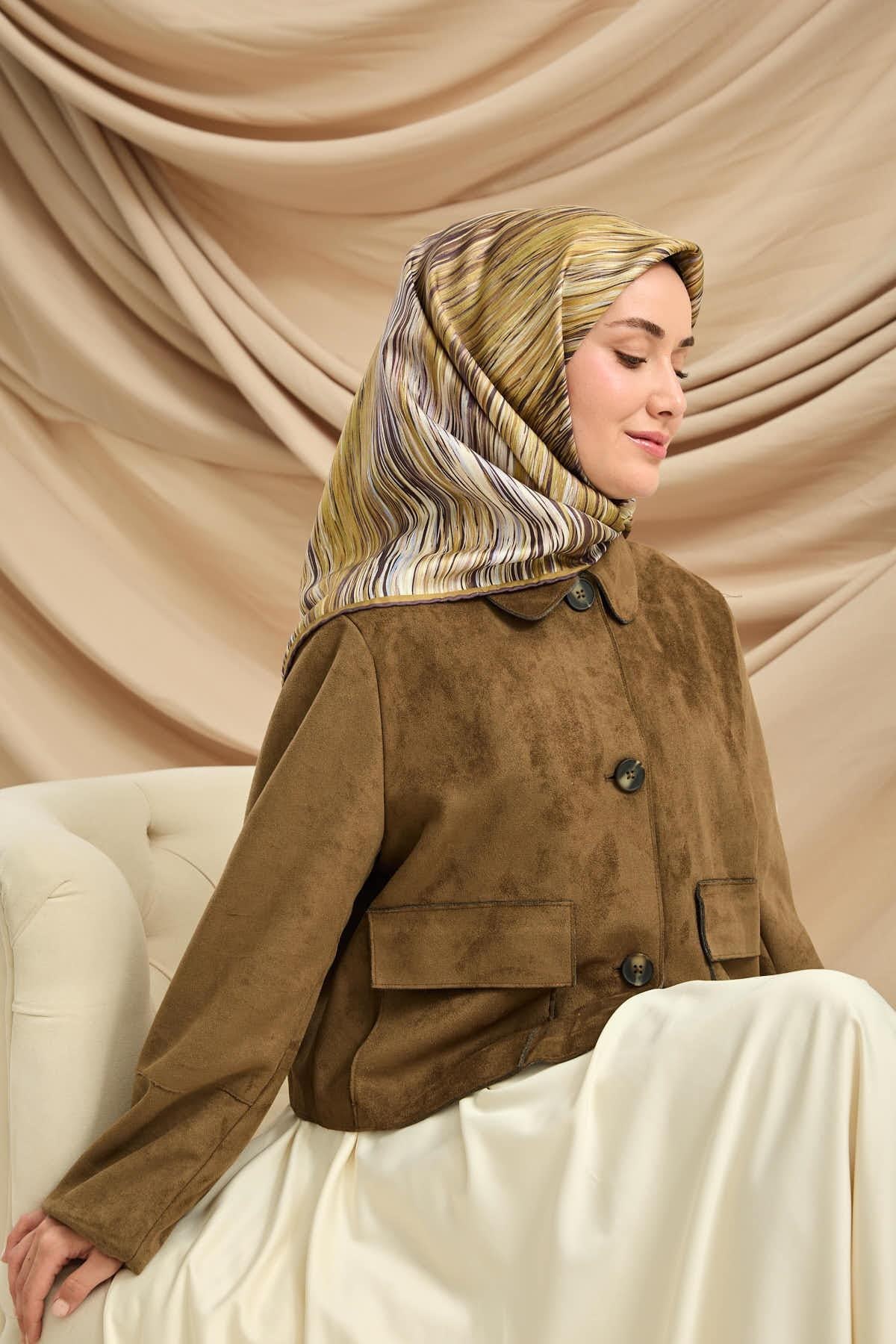 Silk Home Twill İpek Eşarp 11484-16