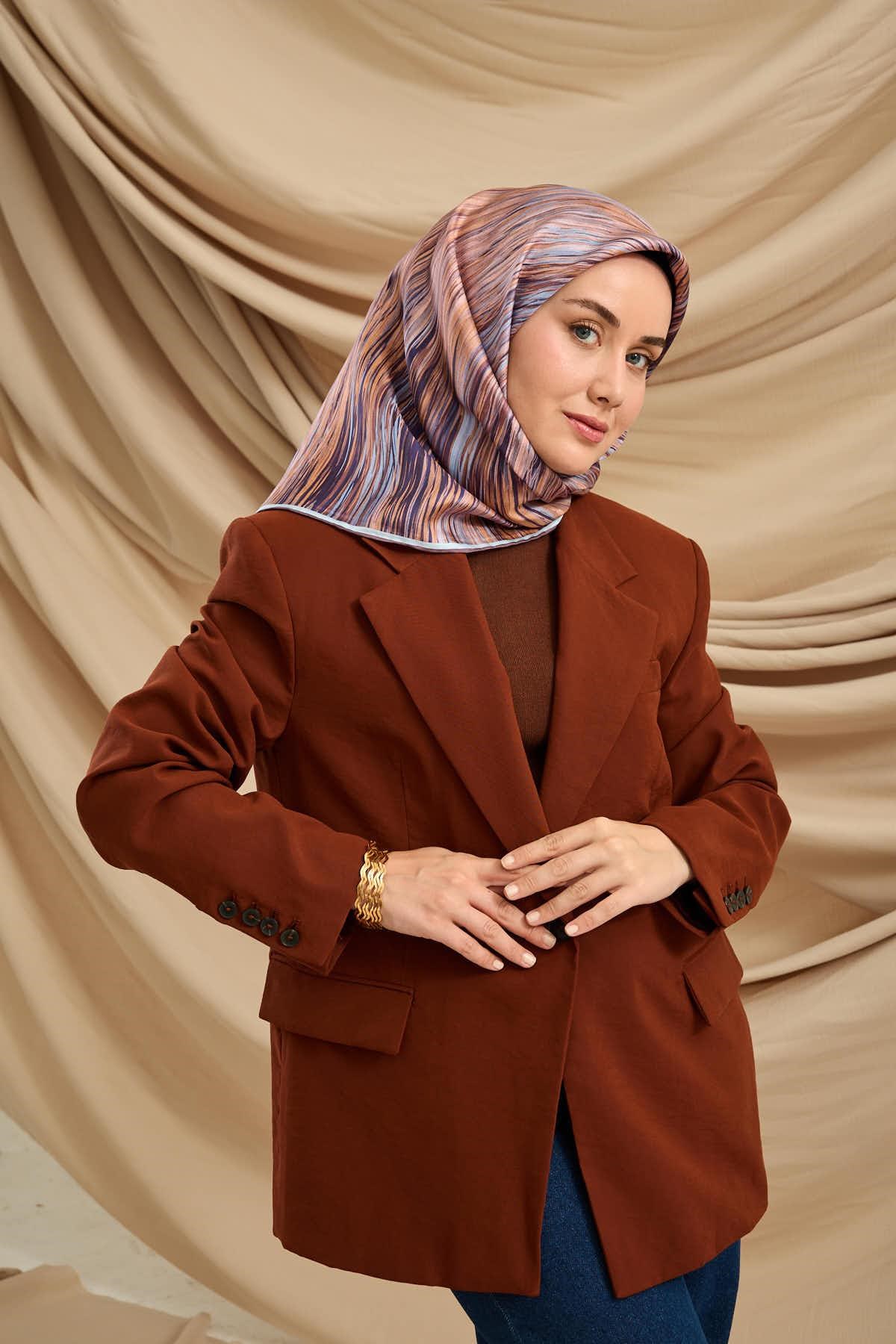 Silk Home Twill İpek Eşarp 11484-28
