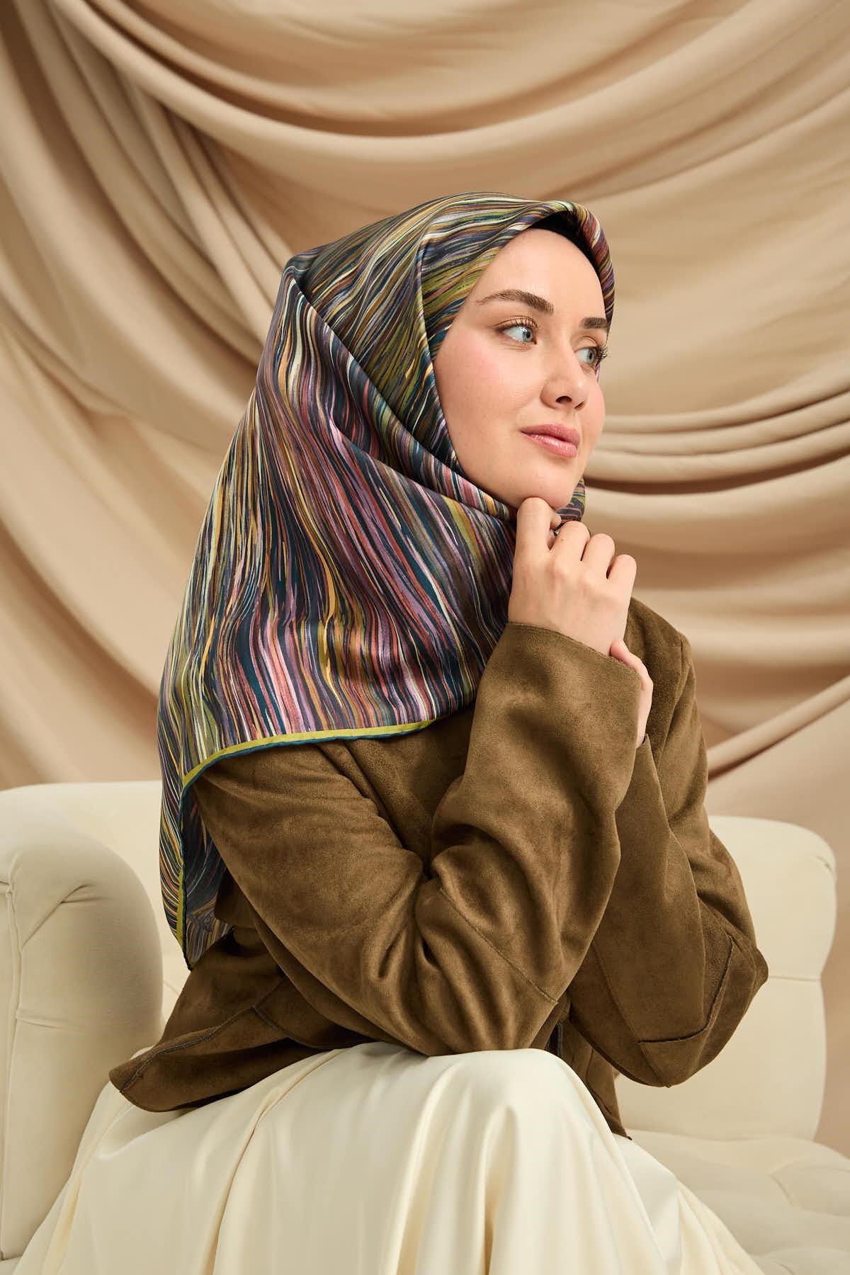 Silk Home Twill İpek Eşarp 11484-32