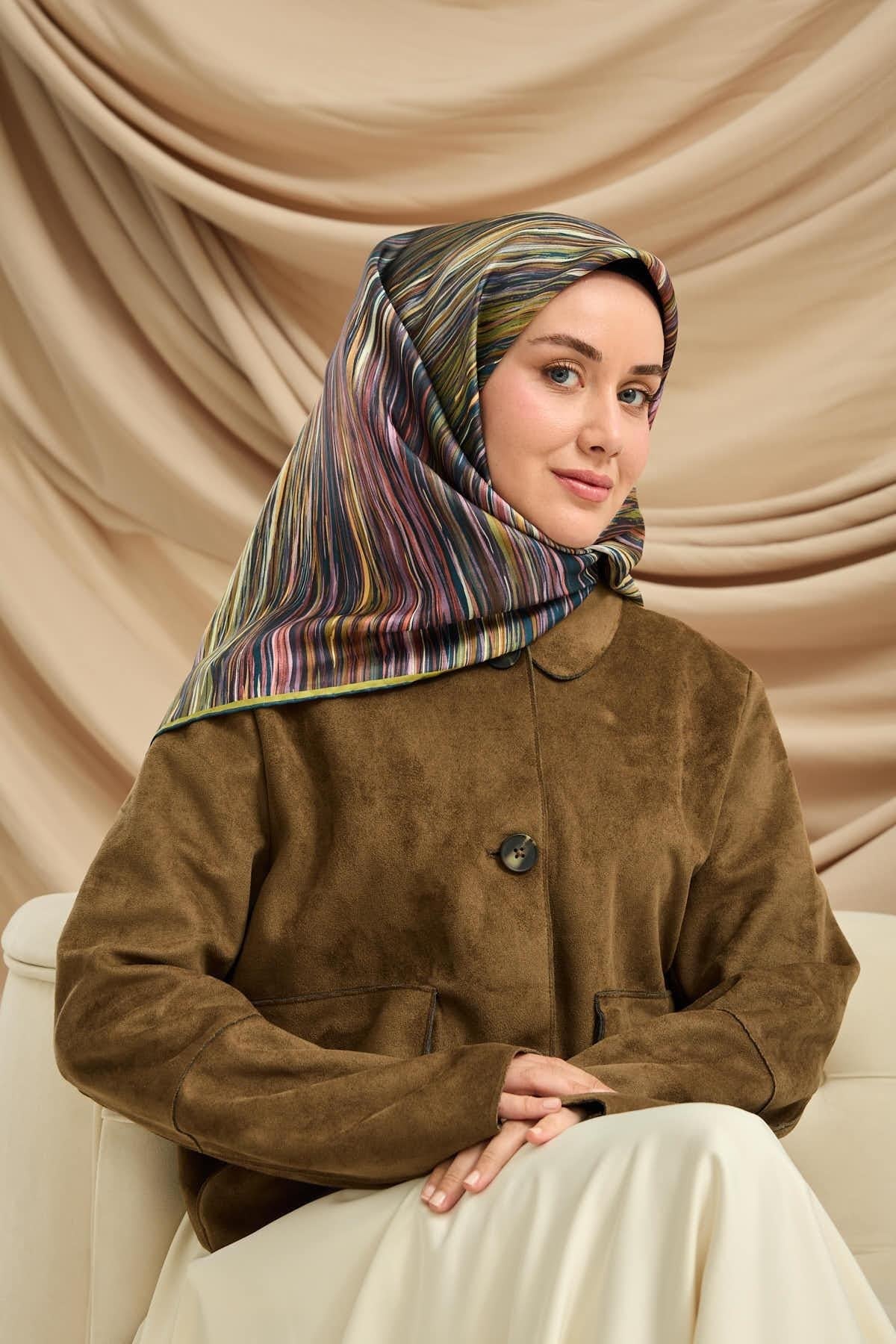 Silk Home Twill İpek Eşarp 11484-32