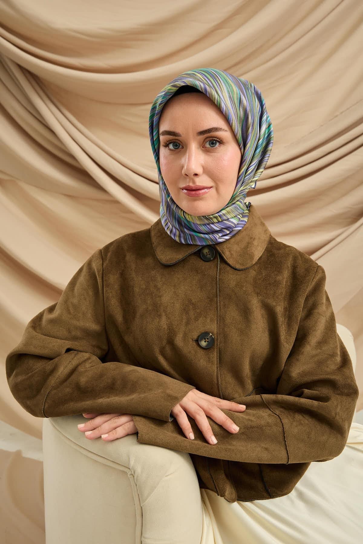 Silk Home Twill İpek Eşarp 11484-35