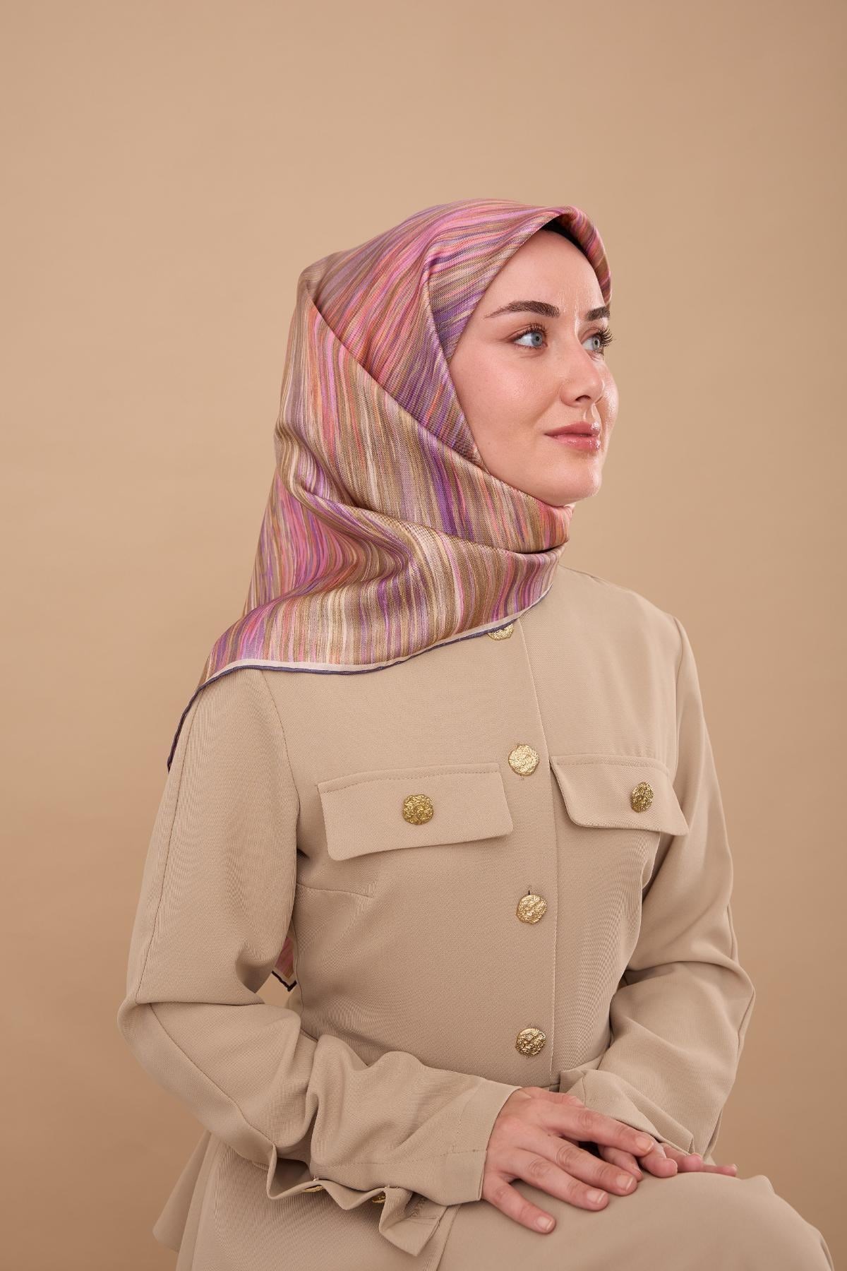 Silk Home Twill İpek Eşarp 11484-42