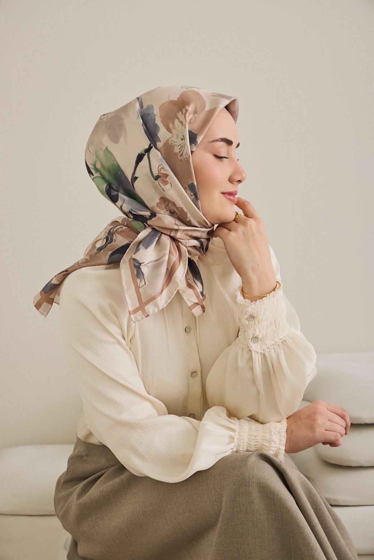 Silk Home Twill İpek Eşarp 11498-08