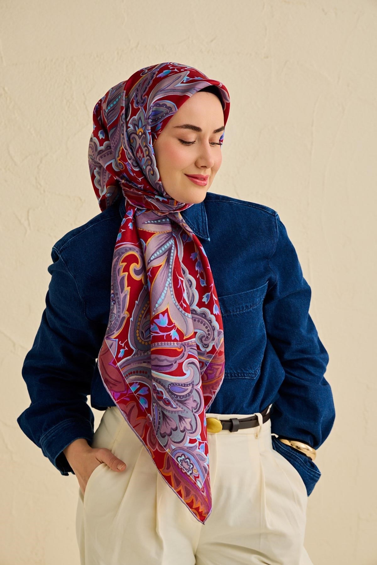 Silk Home Twill İpek Eşarp 11504-04
