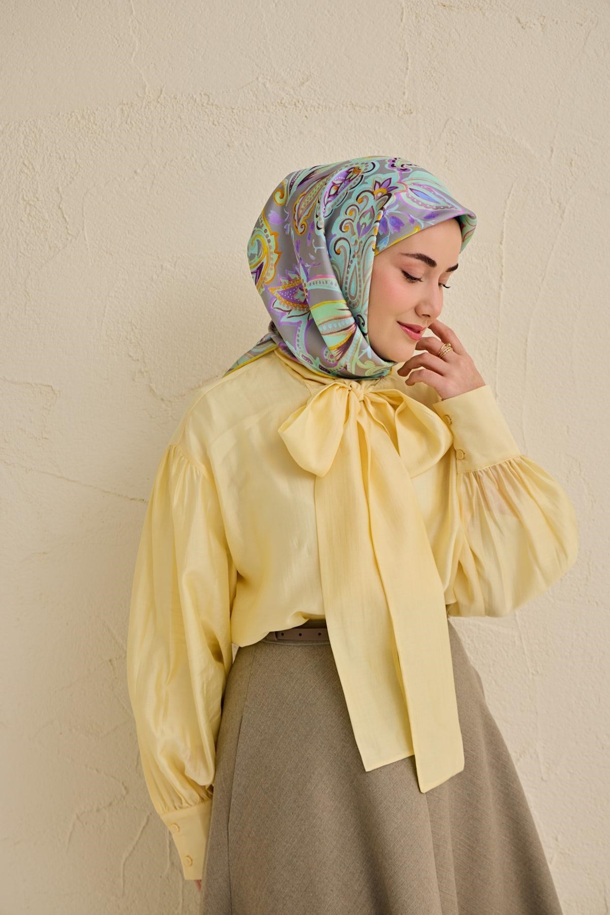 Silk Home Twill İpek Eşarp 11504-07