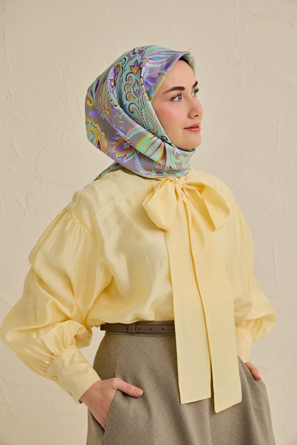 Silk Home Twill İpek Eşarp 11504-07