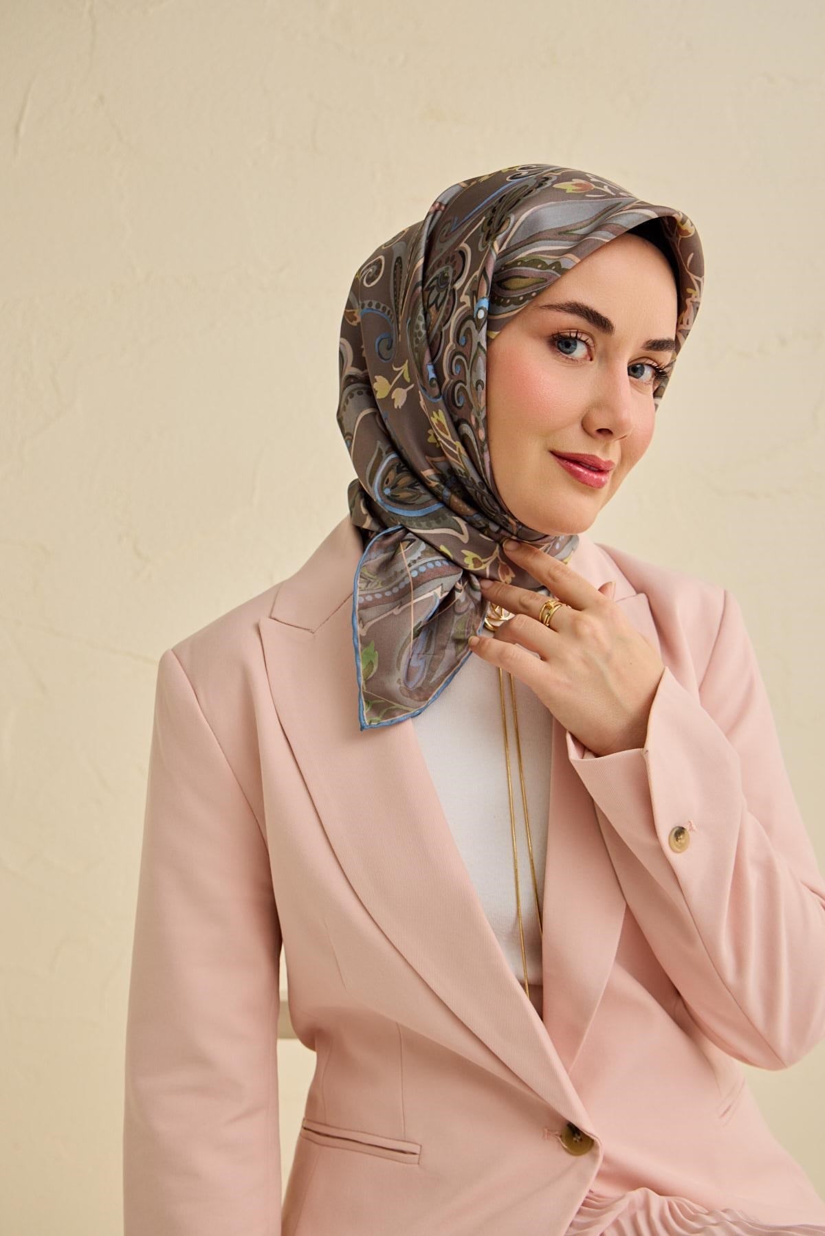 Silk Home Twill İpek Eşarp 11504-10