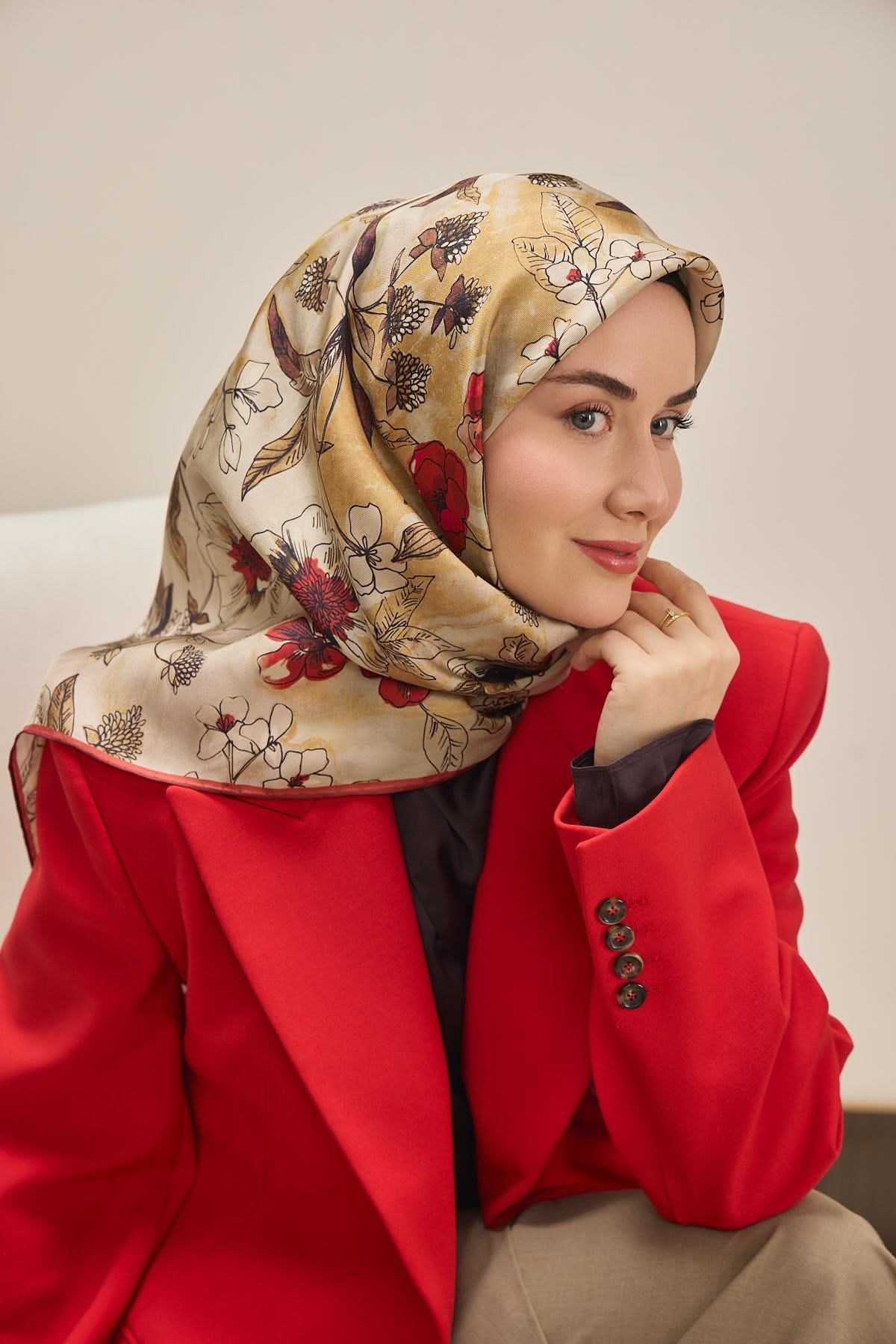 Silk Home Twill İpek Eşarp 11508-16