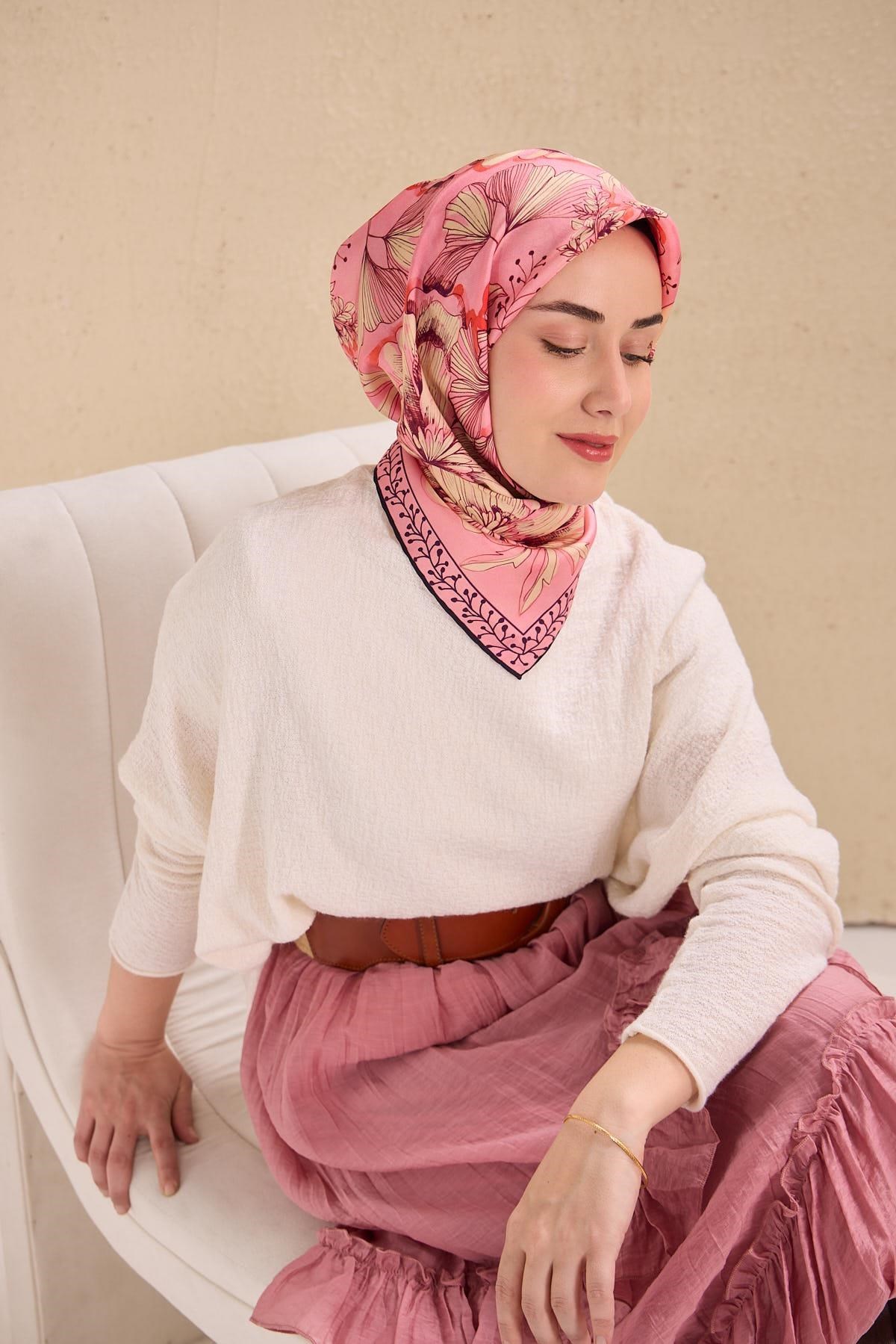 Silk Home Twill İpek Eşarp 11510-11