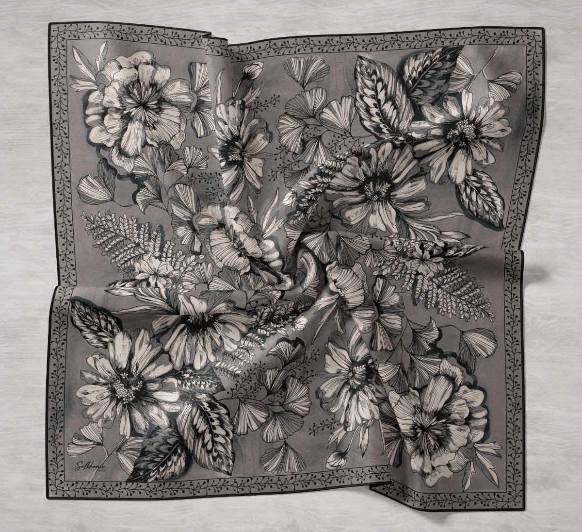 Silk Home Twill İpek Eşarp 11510-20