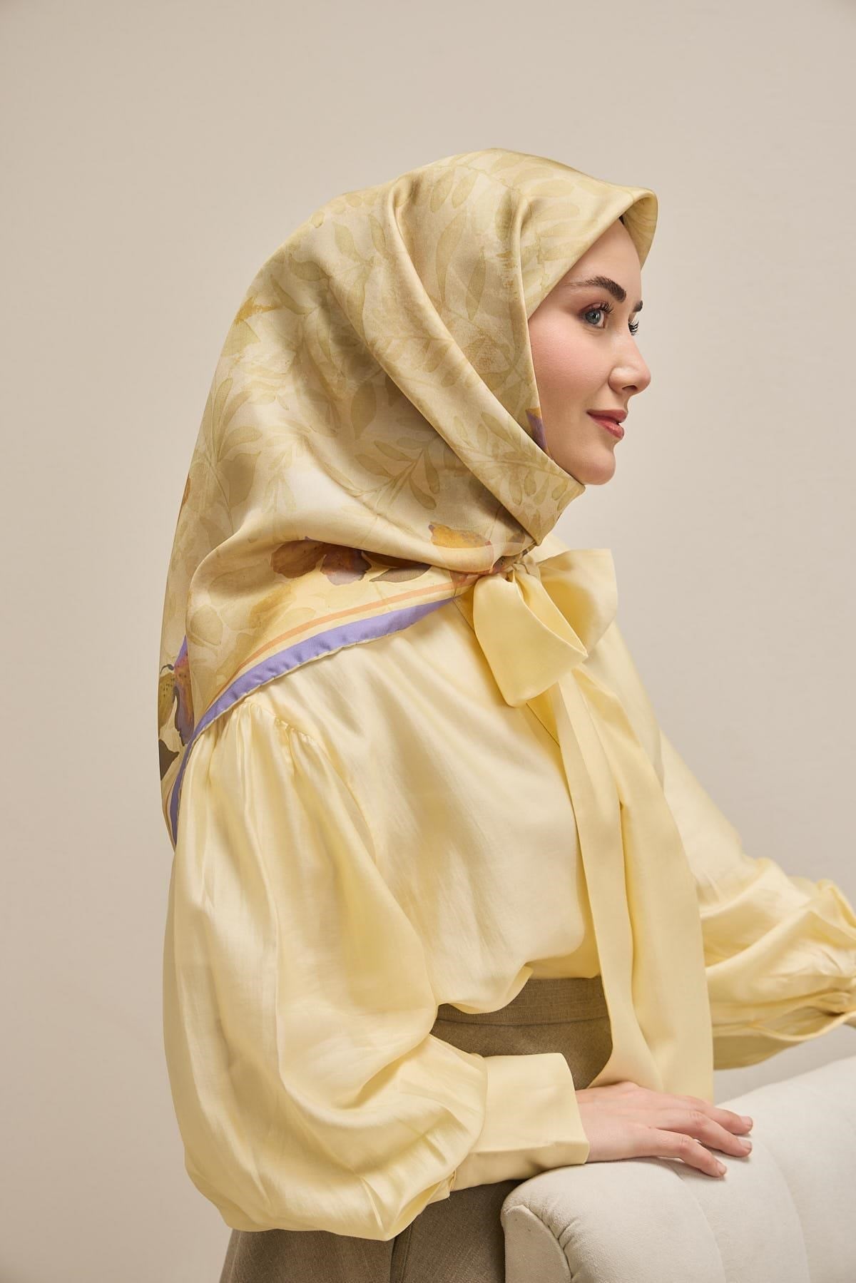 Silk Home Twill İpek Eşarp 11511-01