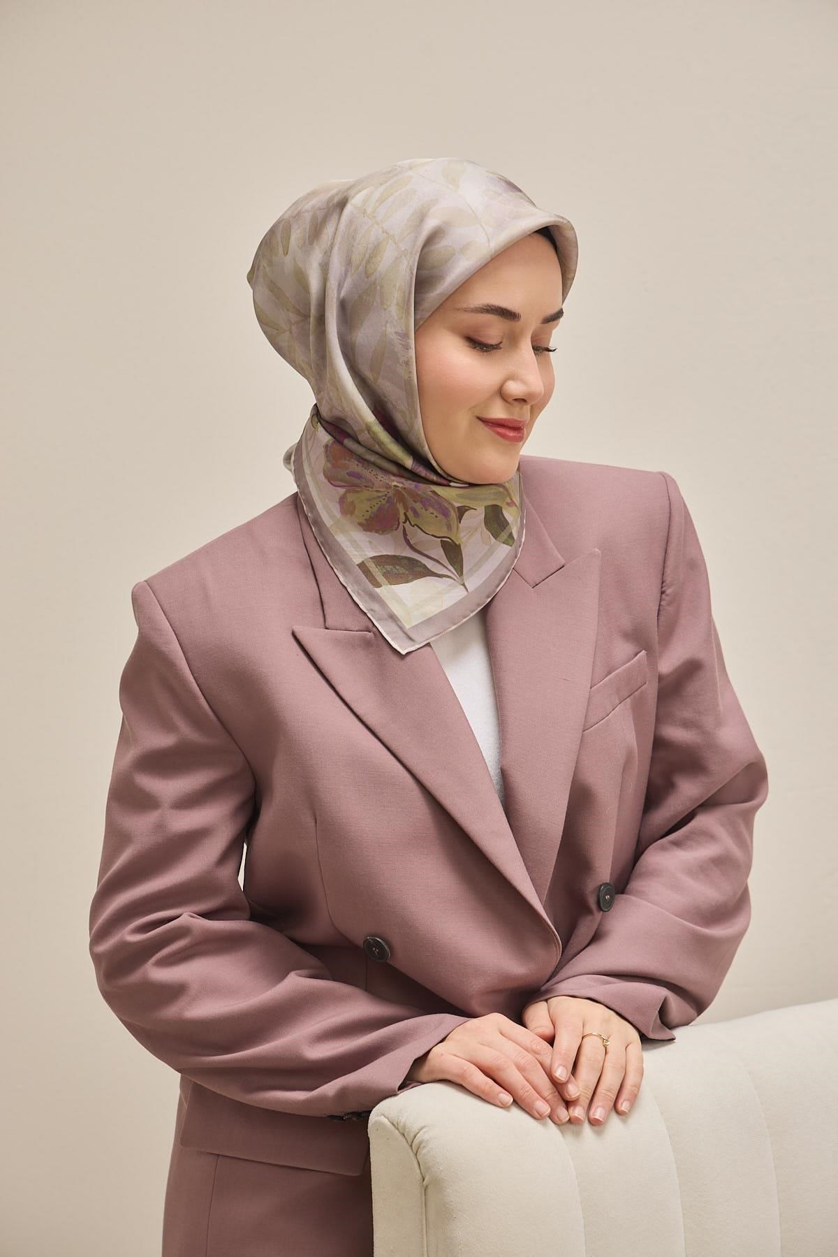 Silk Home Twill İpek Eşarp 11511-15