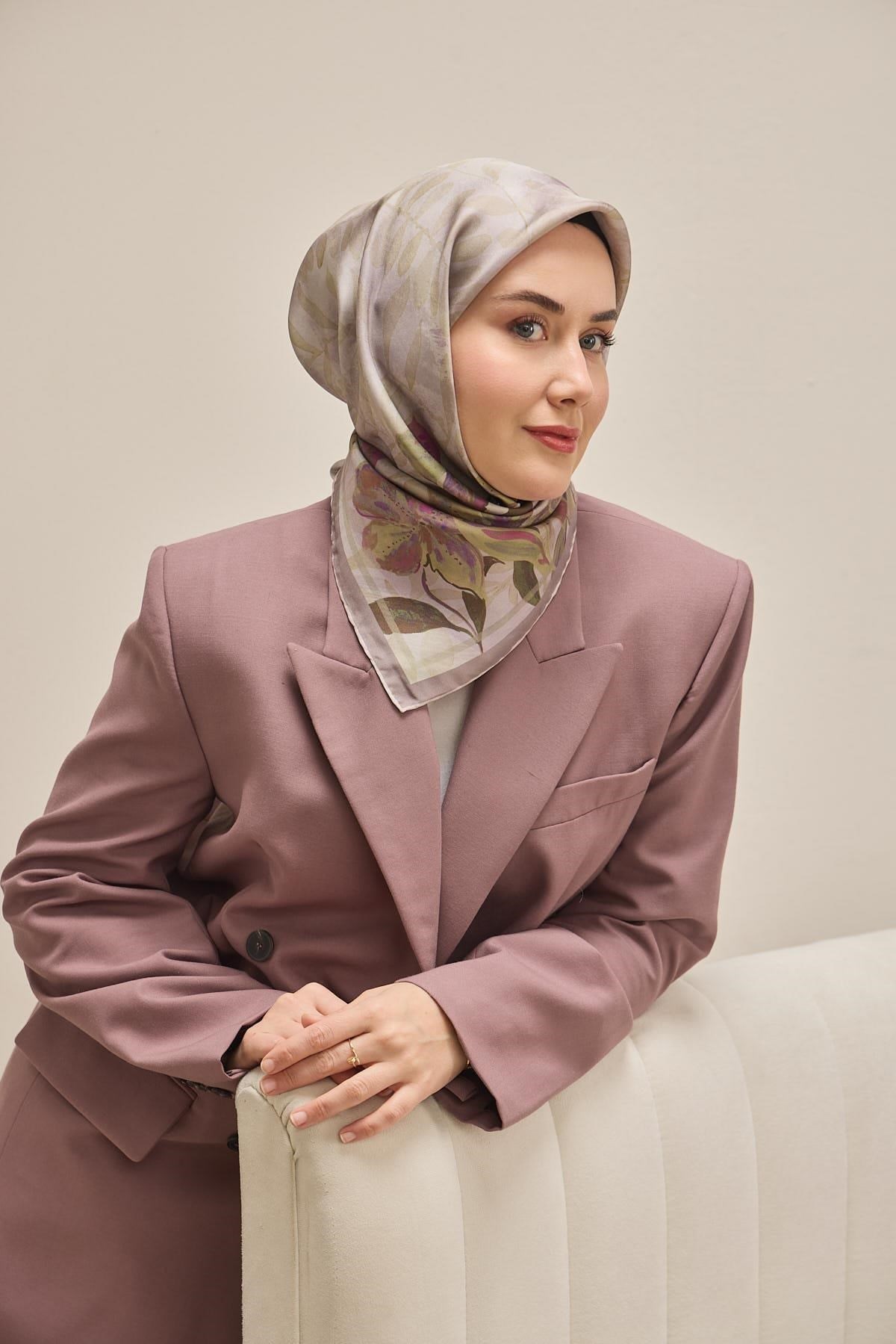 Silk Home Twill İpek Eşarp 11511-15