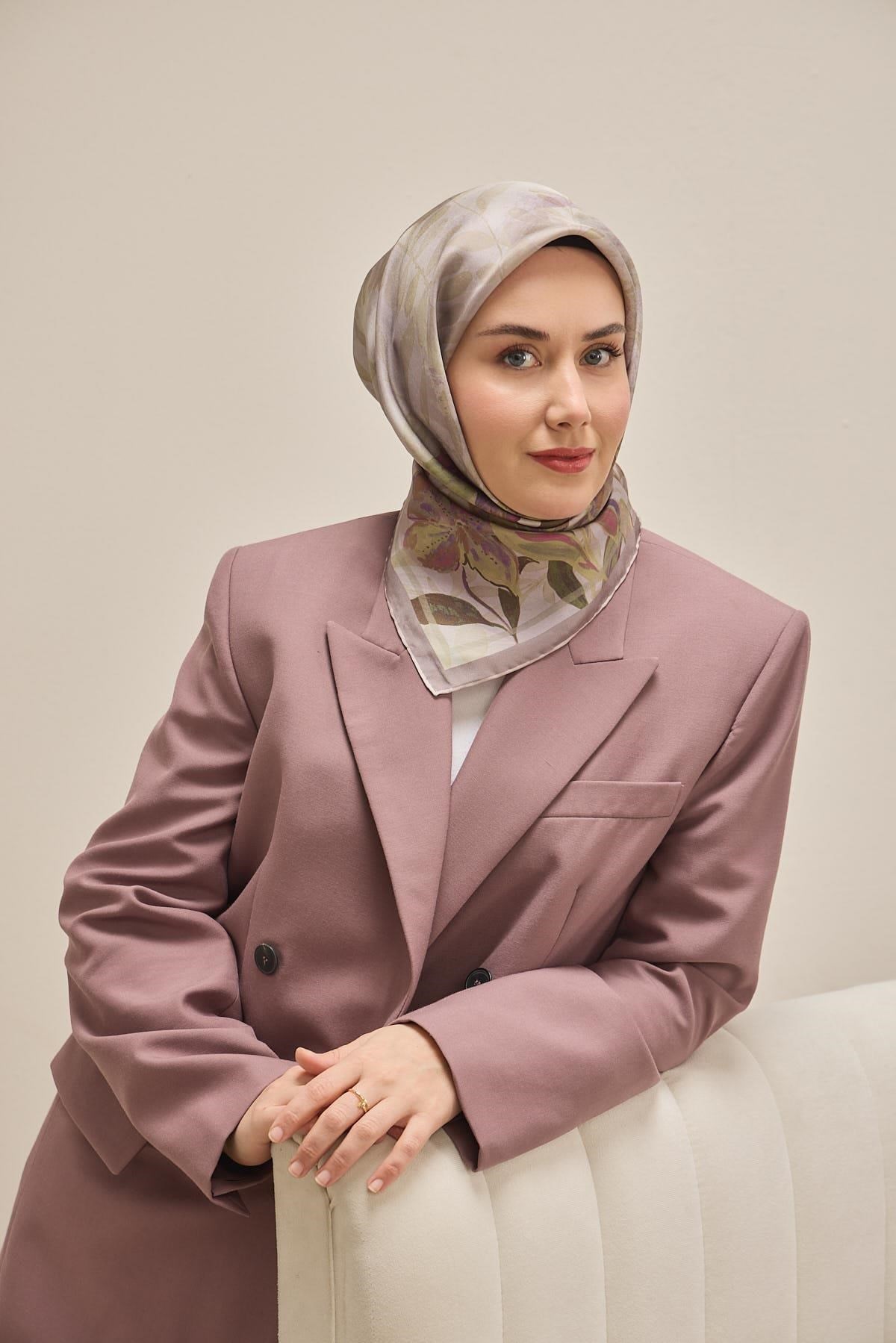 Silk Home Twill İpek Eşarp 11511-15