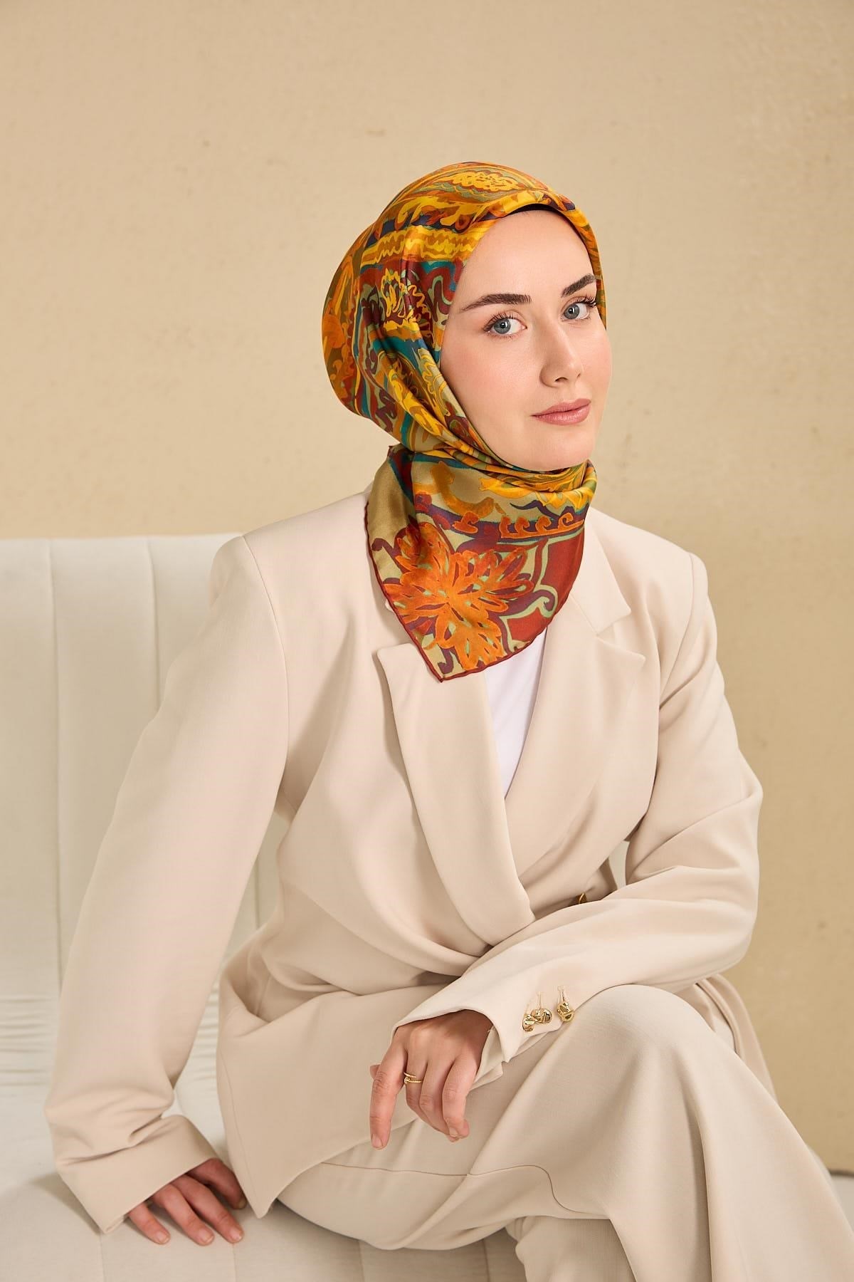 Silk Home Twill İpek Eşarp 11512-07