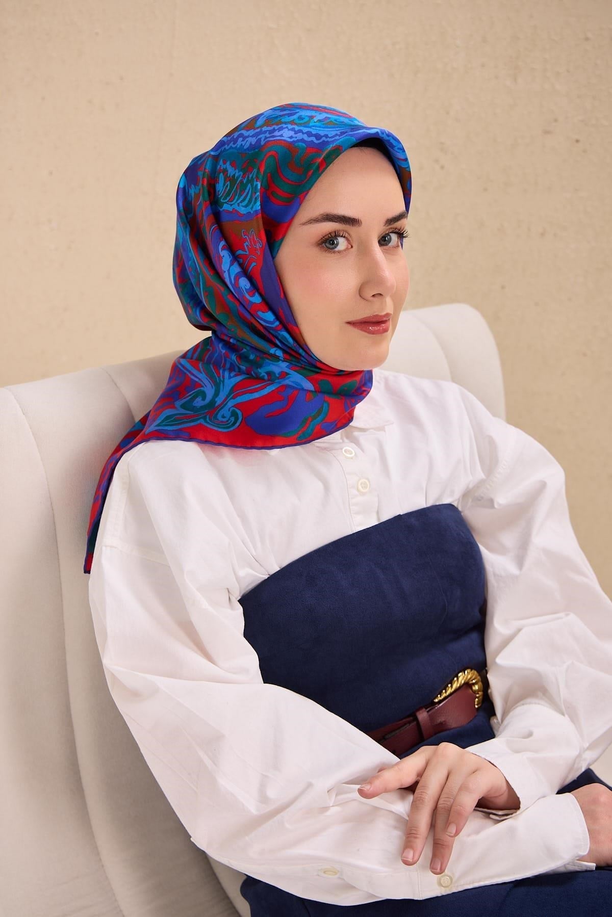 Silk Home Twill İpek Eşarp 11512-08