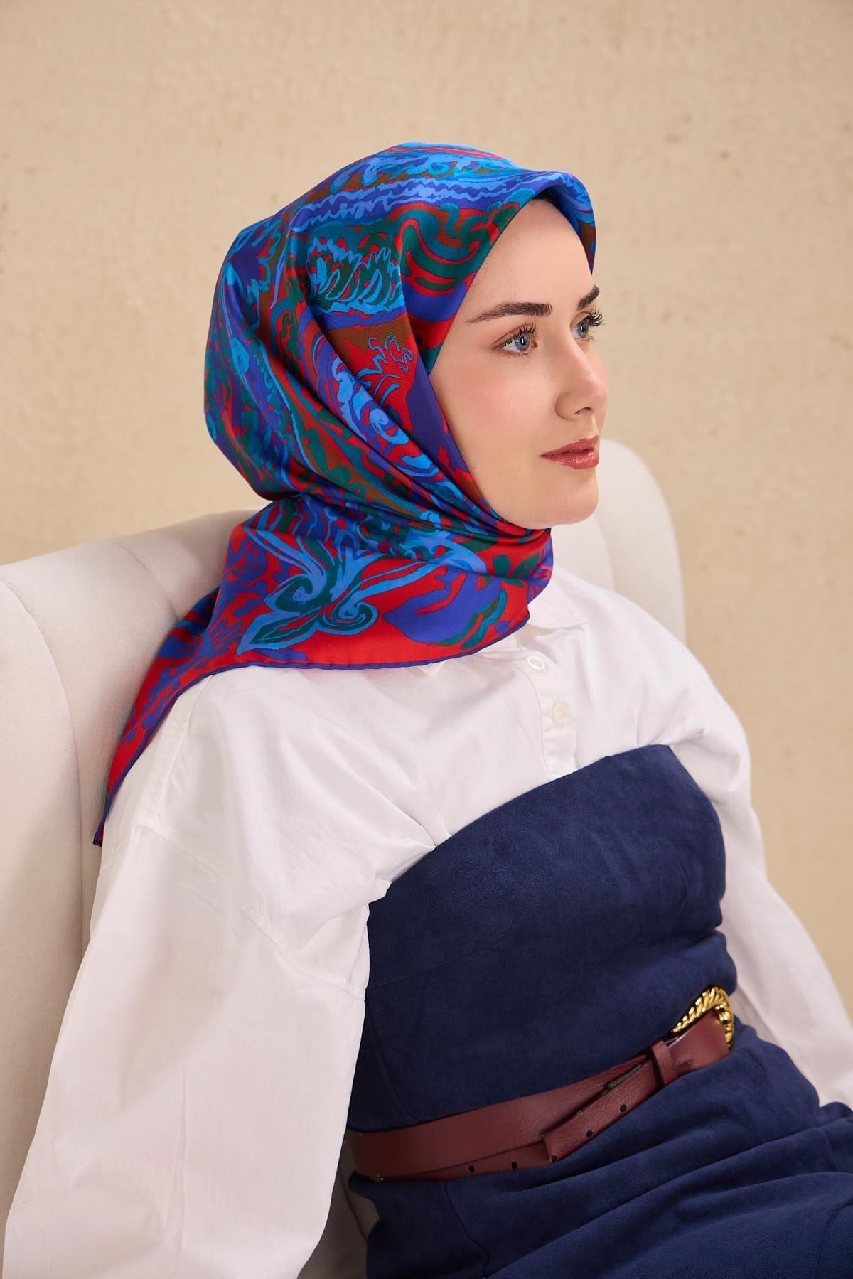 Silk Home Twill İpek Eşarp 11512-08