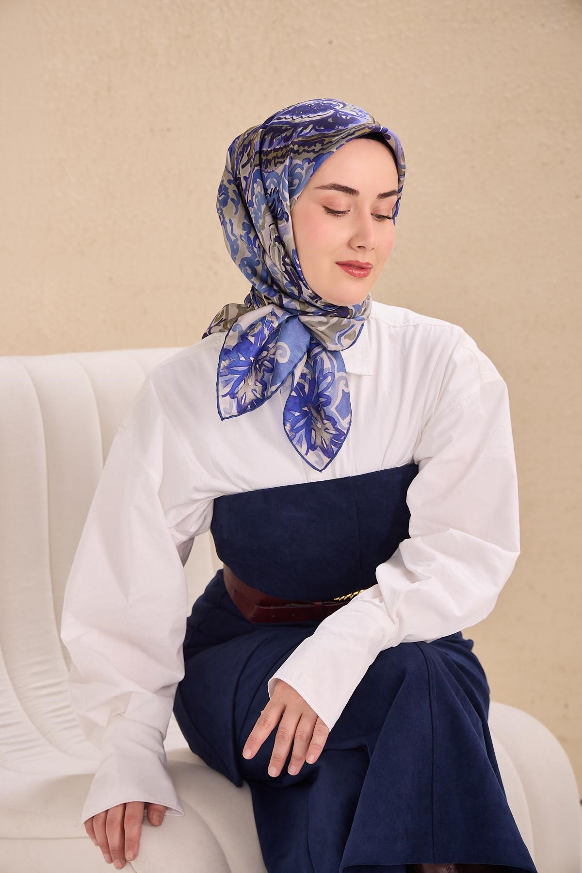 Silk Home Twill İpek Eşarp 11512-37