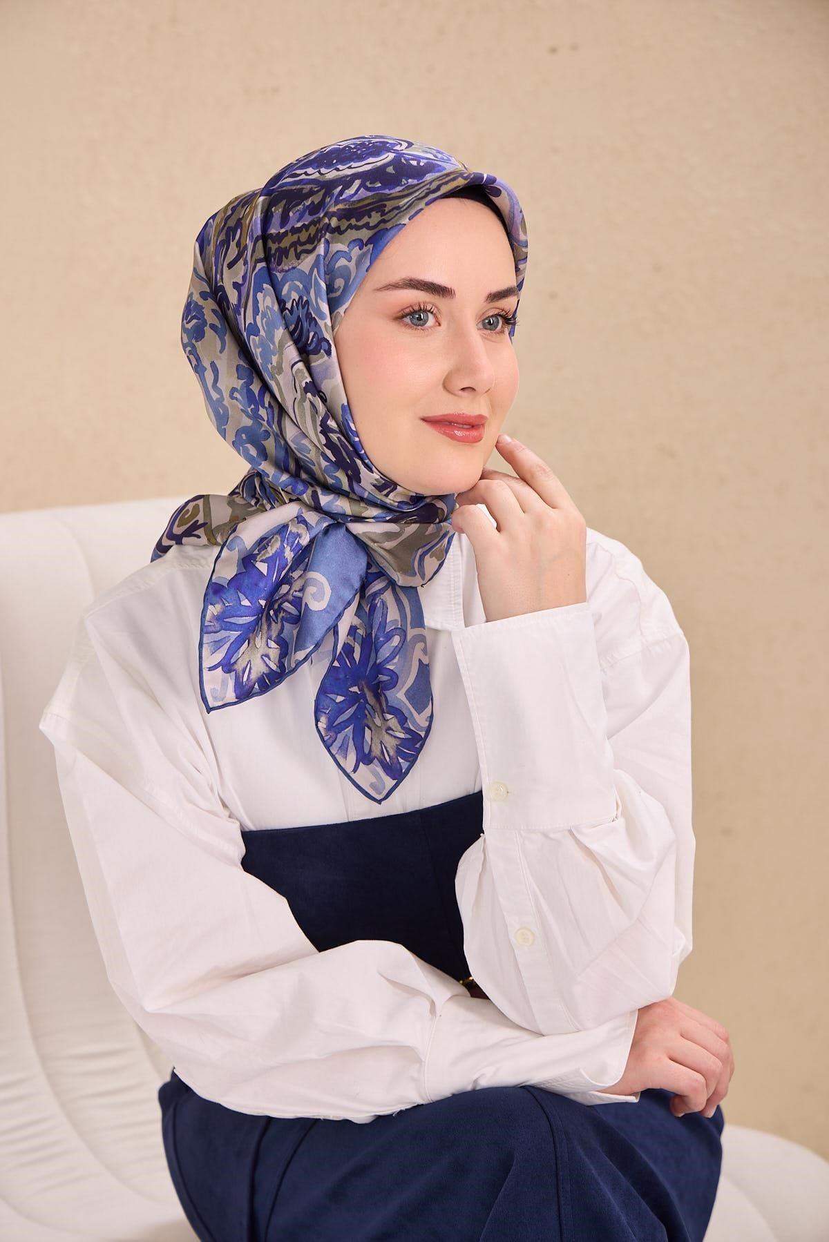 Silk Home Twill İpek Eşarp 11512-37