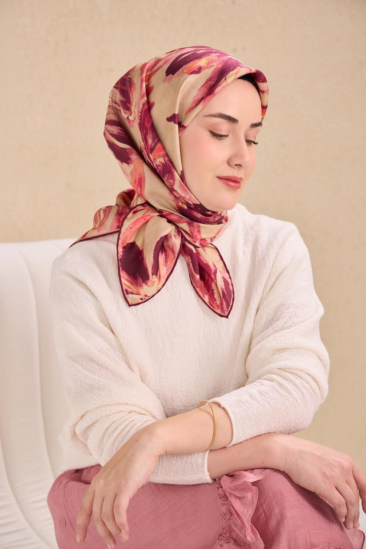 Silk Home Twill İpek Eşarp 11513-17