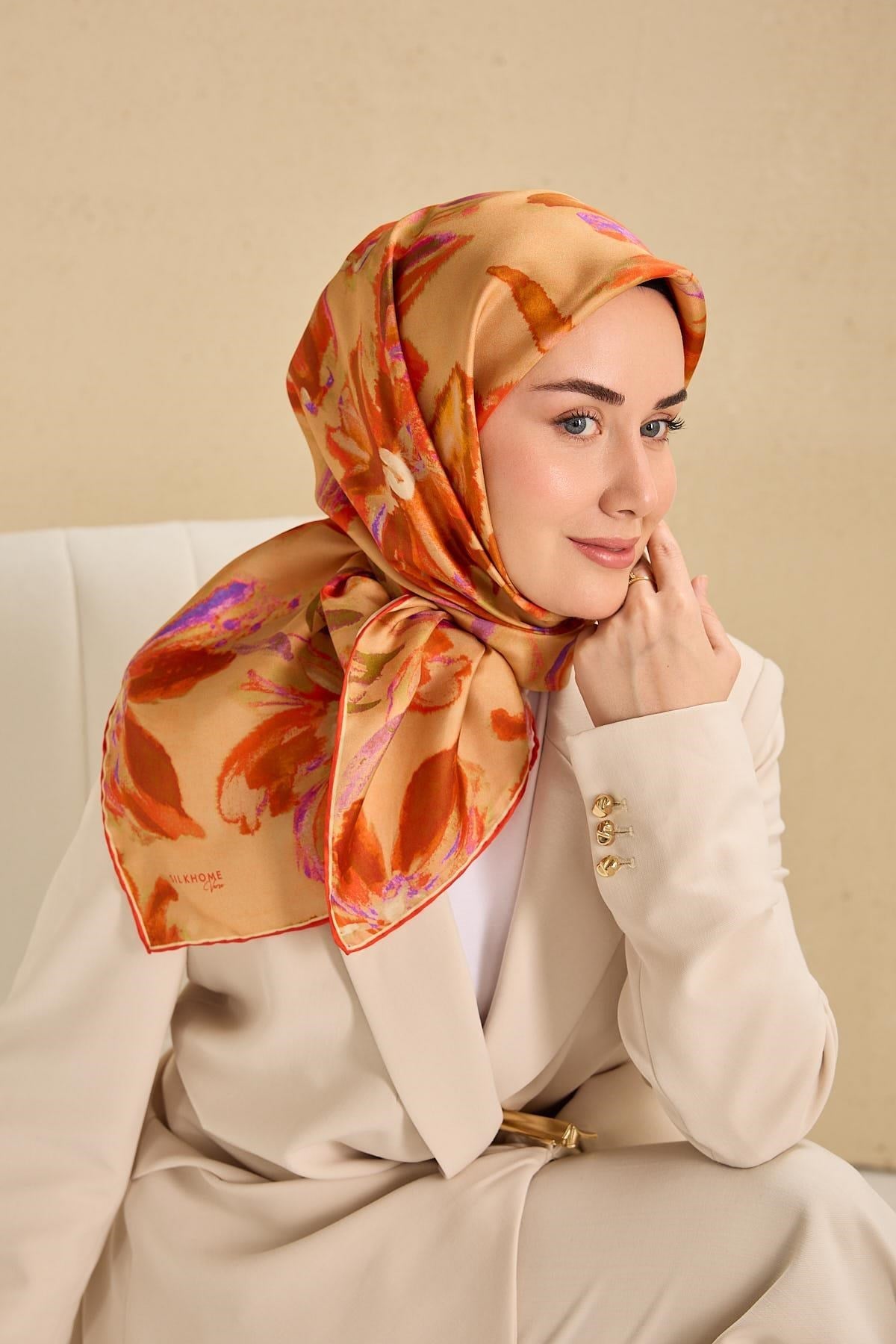 Silk Home Twill İpek Eşarp 11513-25